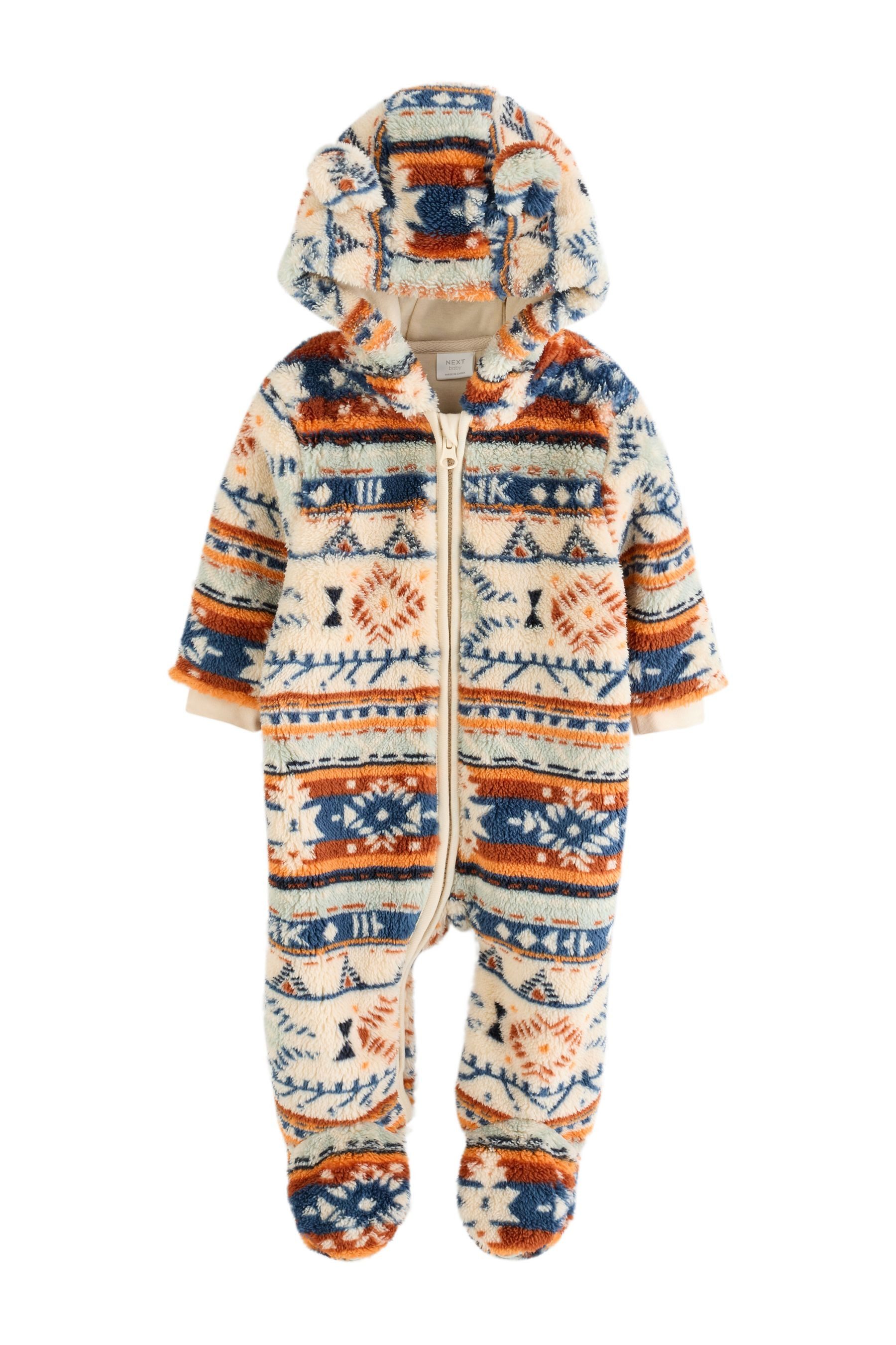 Next Fleeceoverall Baby Strampler aus Fleece (1-tlg)
