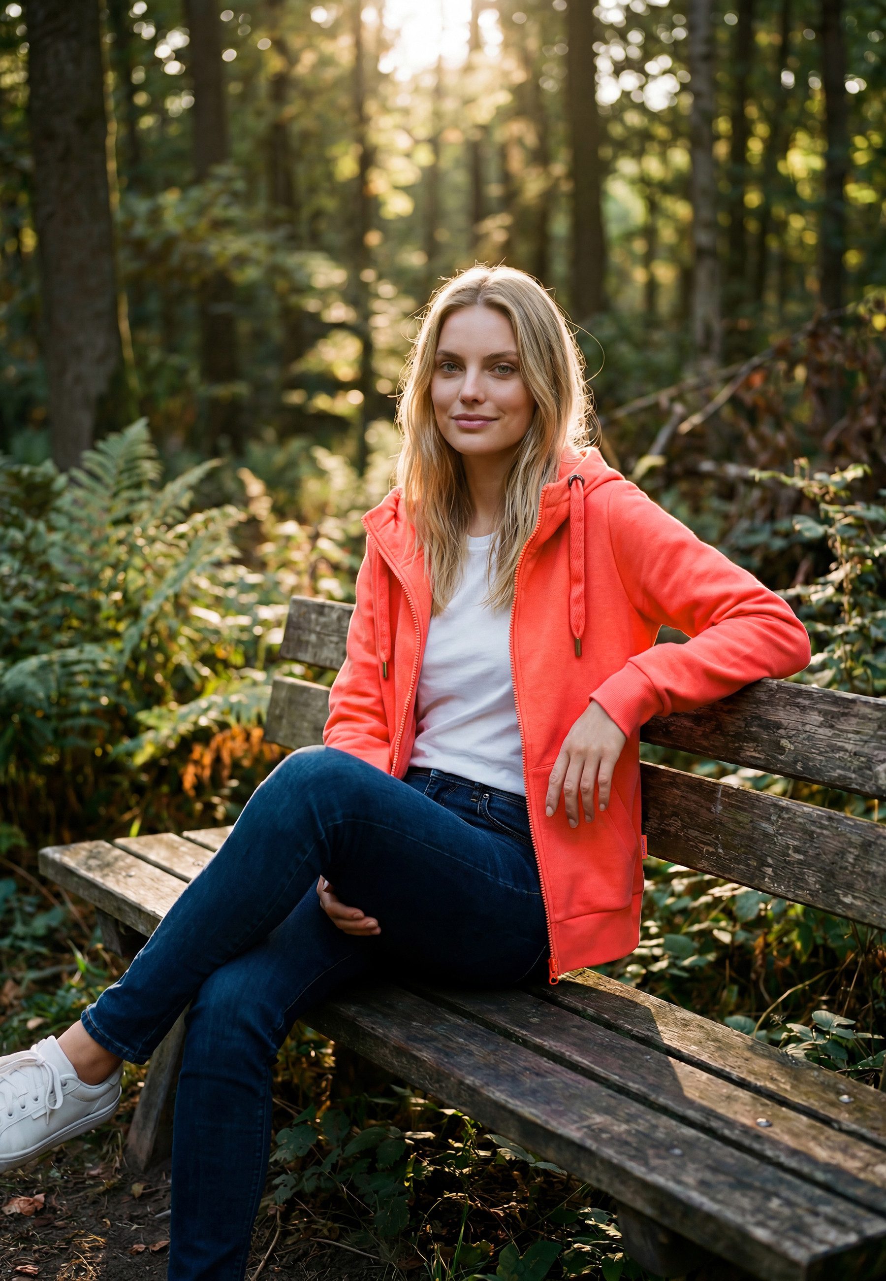 Sweatjacke SÖÖTE Damen Tailliert