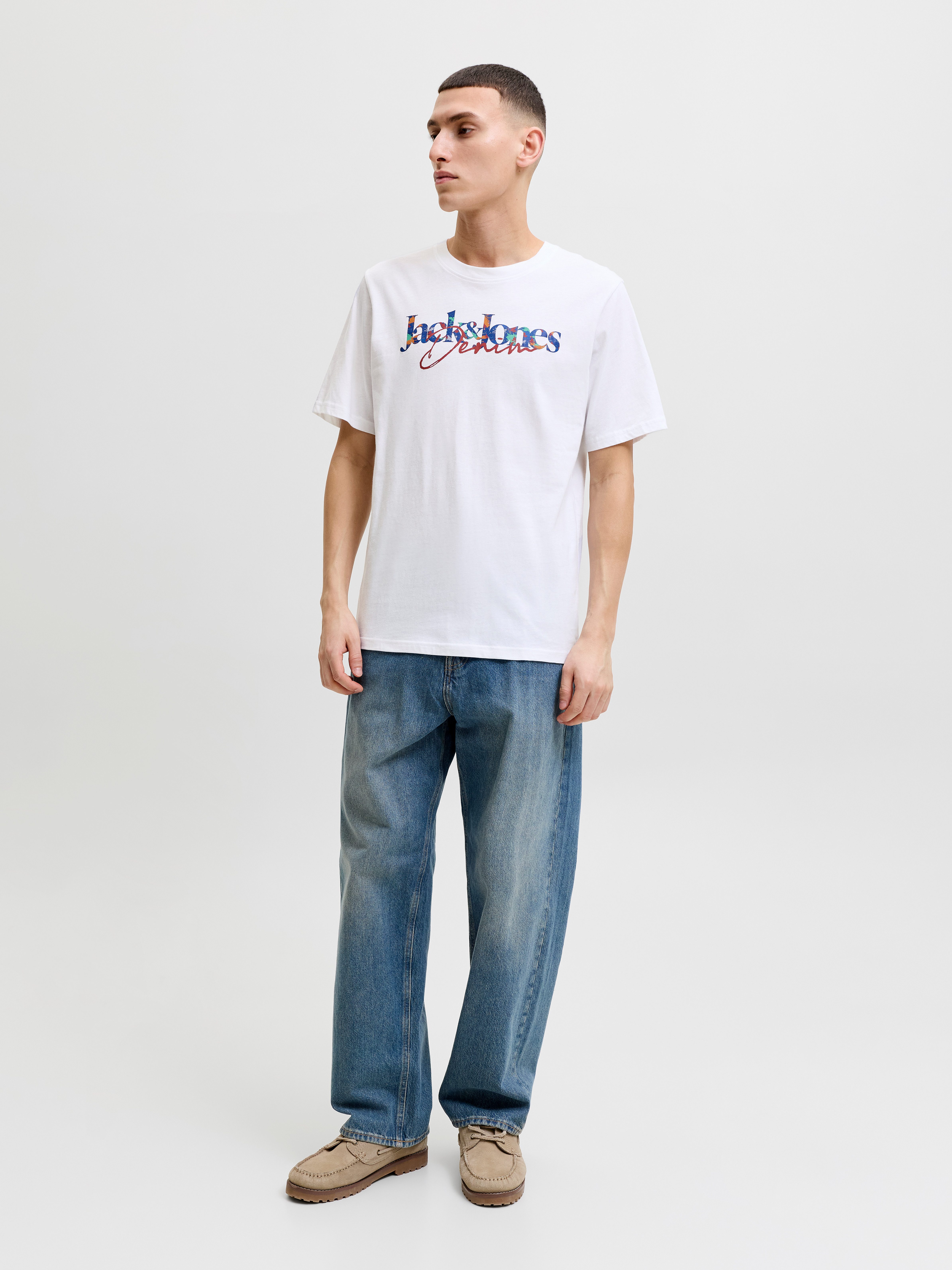 Jack & Jones Rundhalsshirt JJTOM TEE SS CREW NECK SN Baumwolle, regular fit – Bild 5 von 5