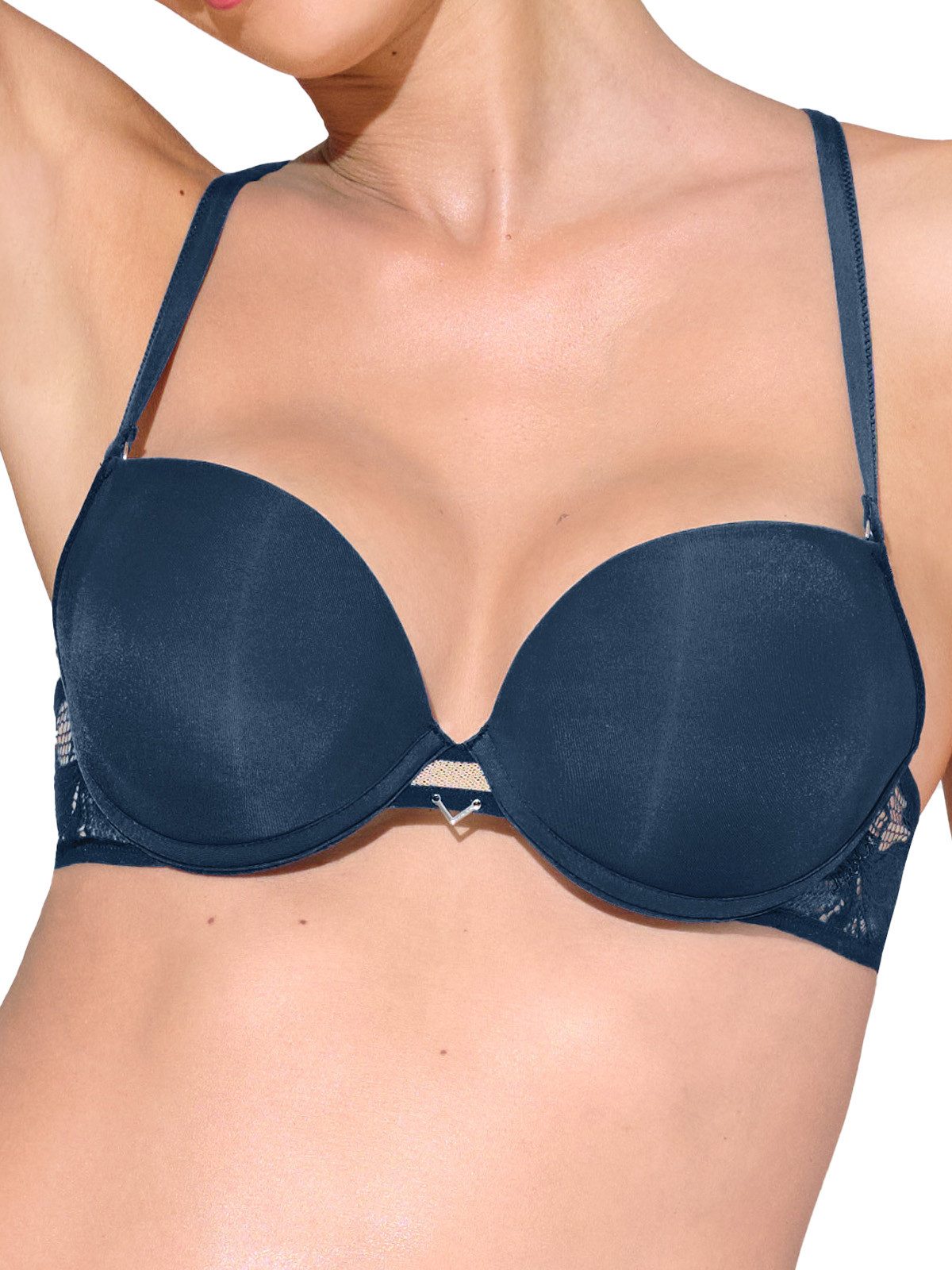Lisca Push-up-BH Multiway Push up BH Charisma (Stück, 1-tlg) Spitzenelement am Rücken, Träger verstellbar