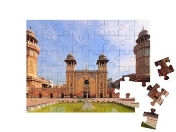 puzzleYOU Puzzle Pakistan: Wazir Khan, eine Moschee, 48 Puzzleteile, puzzleYOU-Kollektionen Pakistan