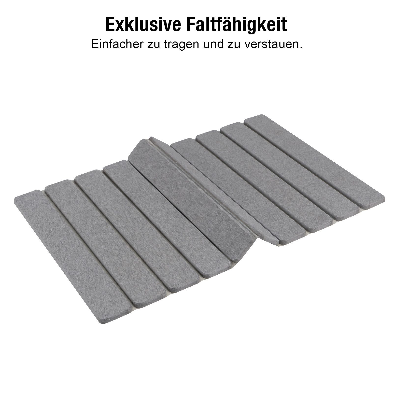 Youyijia Badematte Faltbare Stein-Badematte Kieselgur 40X60cm Super Saugfähig – Bild 5 von 5