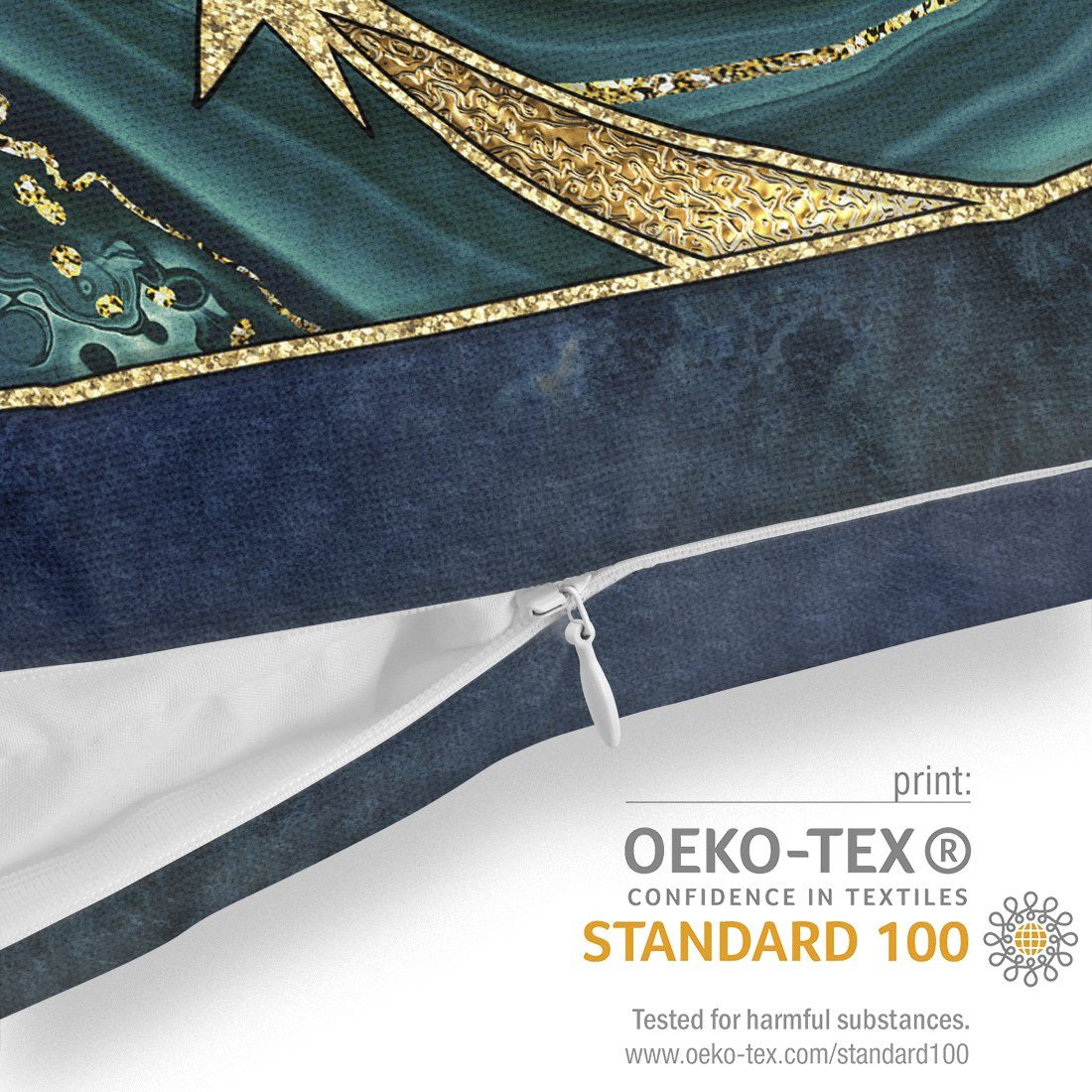 VOID Kissenbezug, (1 Stück), Universum Weltall Sterne abstrakt himmlisch kosmos geometrisch stern