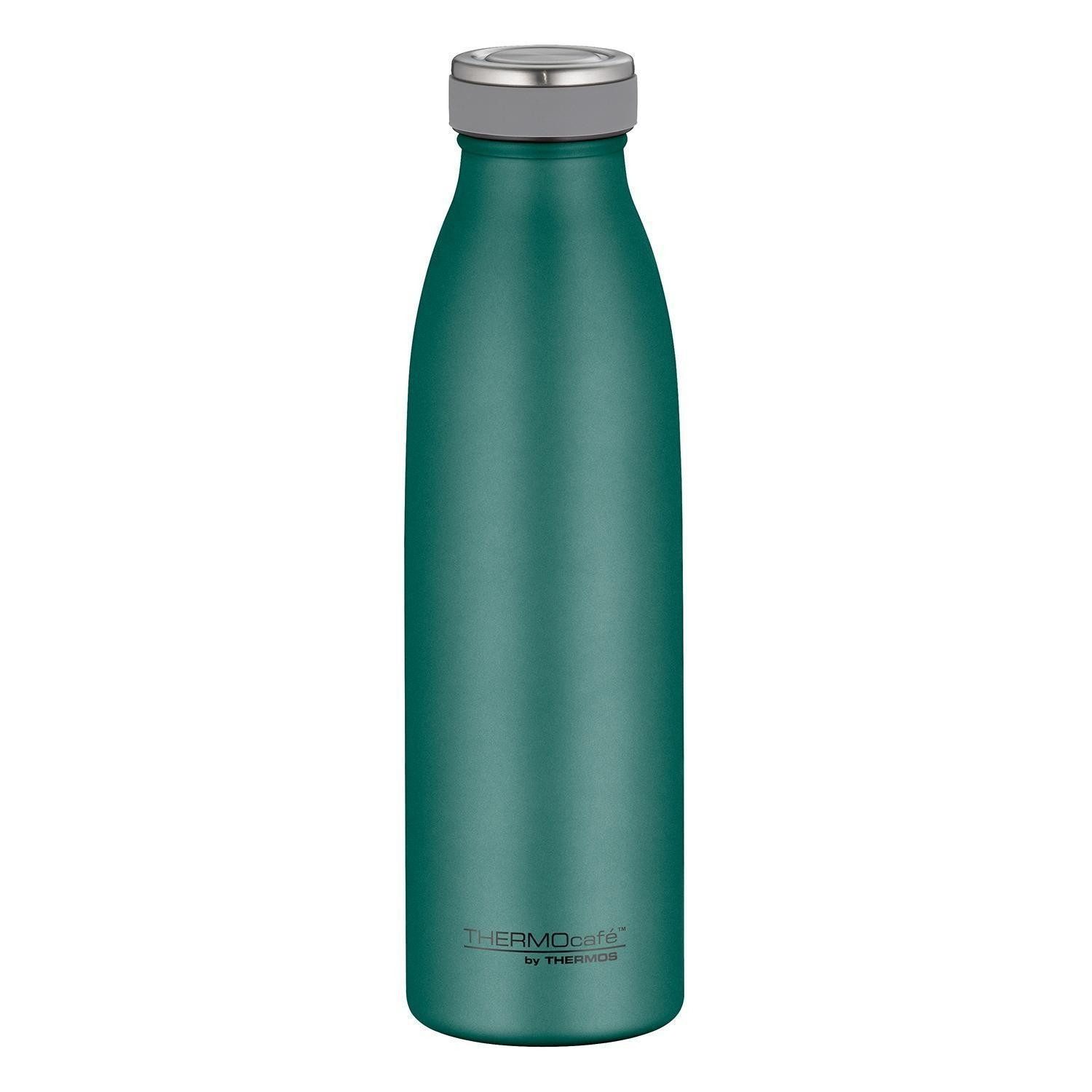 Isolierflasche THERMOCAFE, 500 ml, Moosgrün matt, Edelstahl