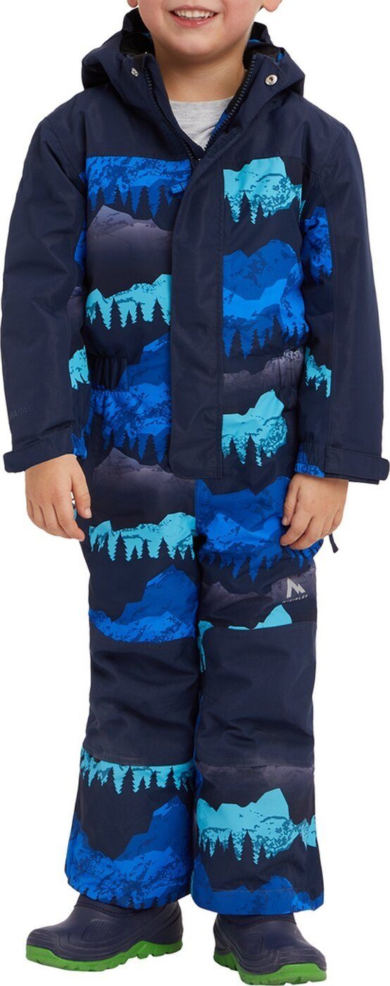 McKINLEY Fleeceoverall KK.-Overall Tiger II kds NAVY DARK/AOP (1-tlg)