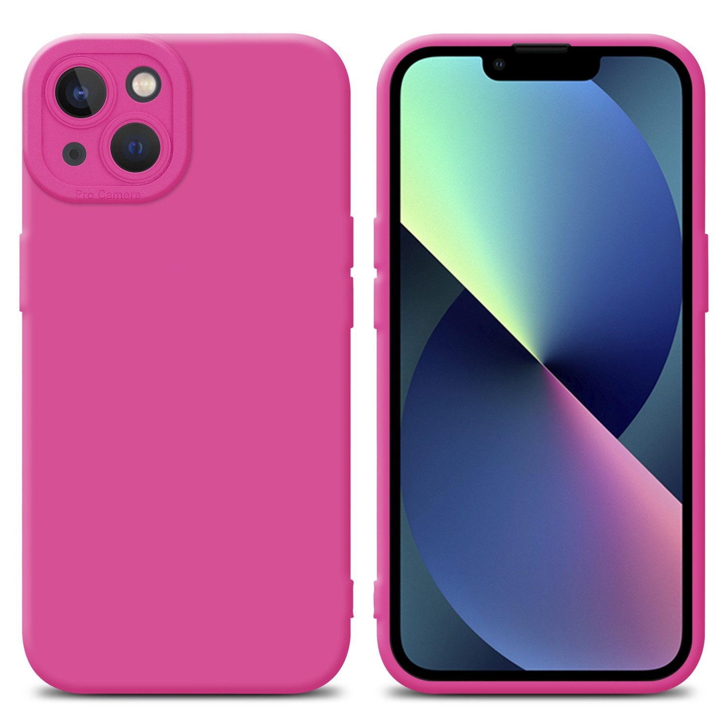 Cadorabo Handyhülle für iPhone 14 Hülle Apple iPhone 14, Hülle Schutzhülle TPU Silikon Case Cover
