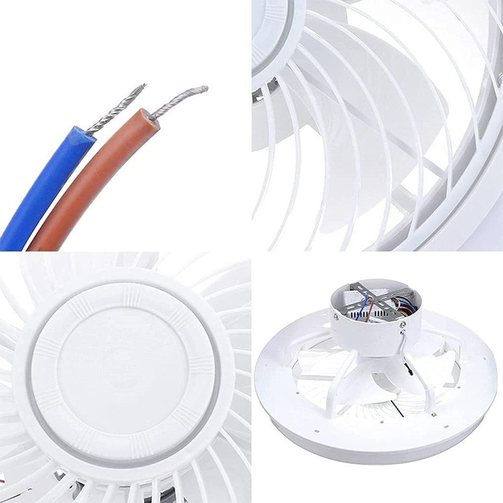 Jibenhome Deckenventilator mit Beleuchtung Leise Smart günstig online kaufen
