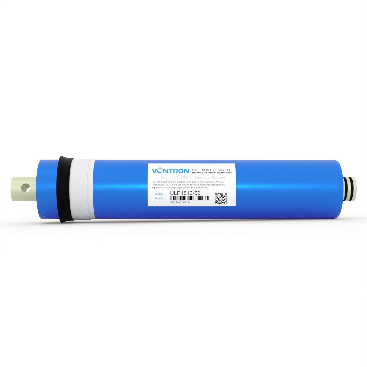 Aquintos Wasseraufbereitung Kalkfilter Vontron Membrane 50GPD - 195 Liter am Tag, Für Umkehrosmoseanlagen