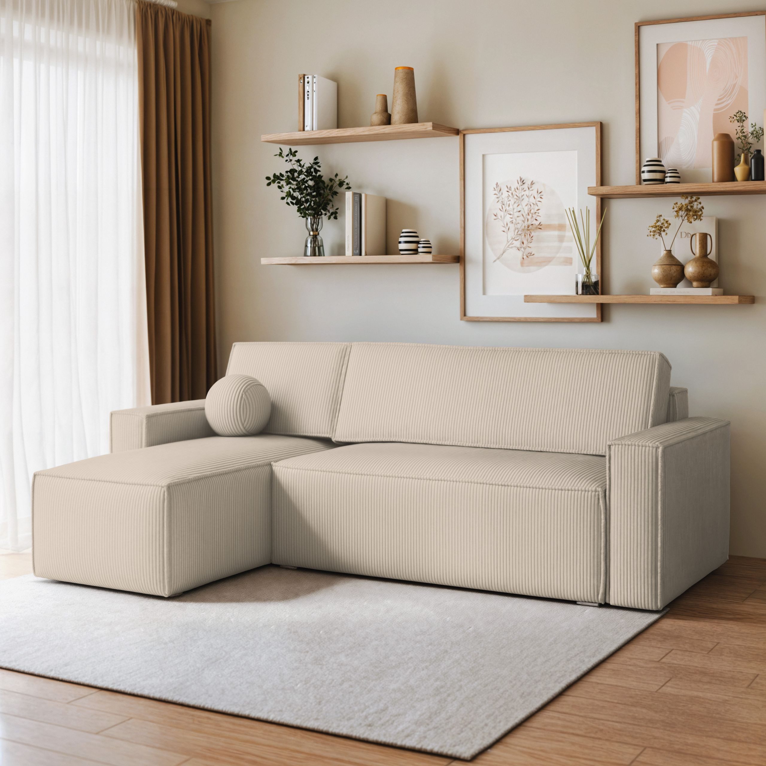 Masseno Ecksofa RAVELO mit Schlaffunktion L-Form, günstig online kaufen