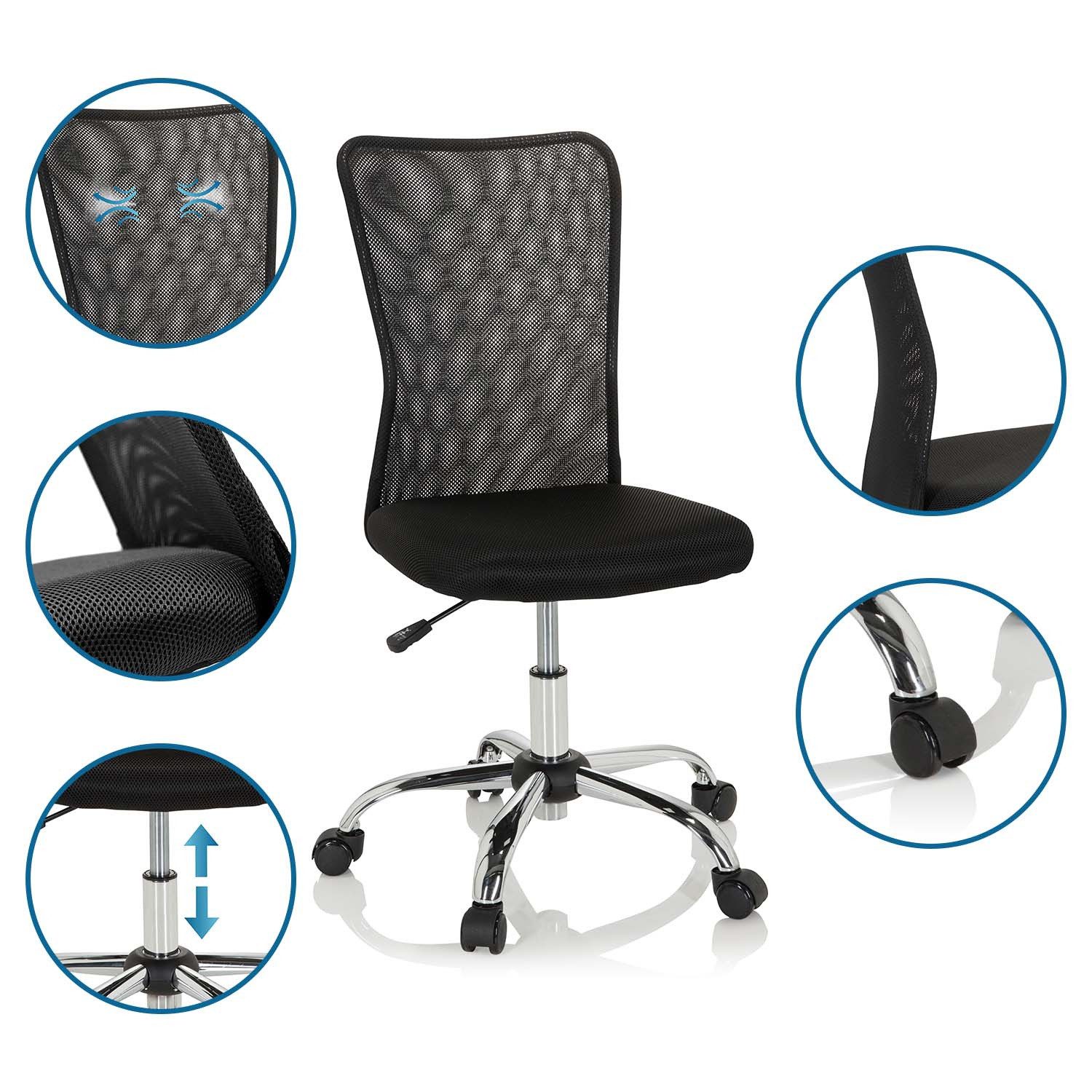 hjh OFFICE Drehstuhl Kinderdrehstuhl KIDDY NET günstig online kaufen