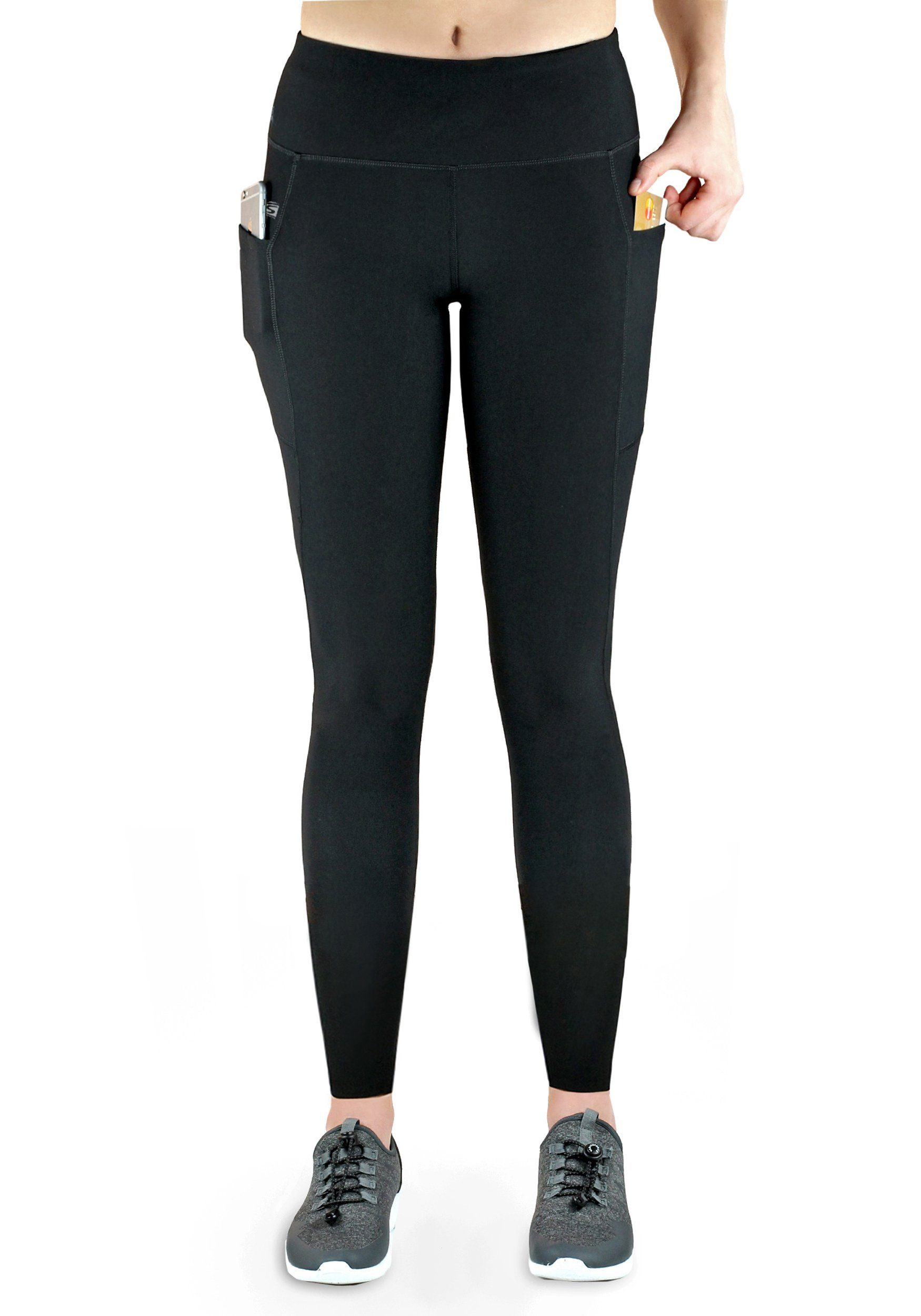 VS Variosports Highwaist Leggings Damen High Waist Sport Leggings lang, mit günstig online kaufen