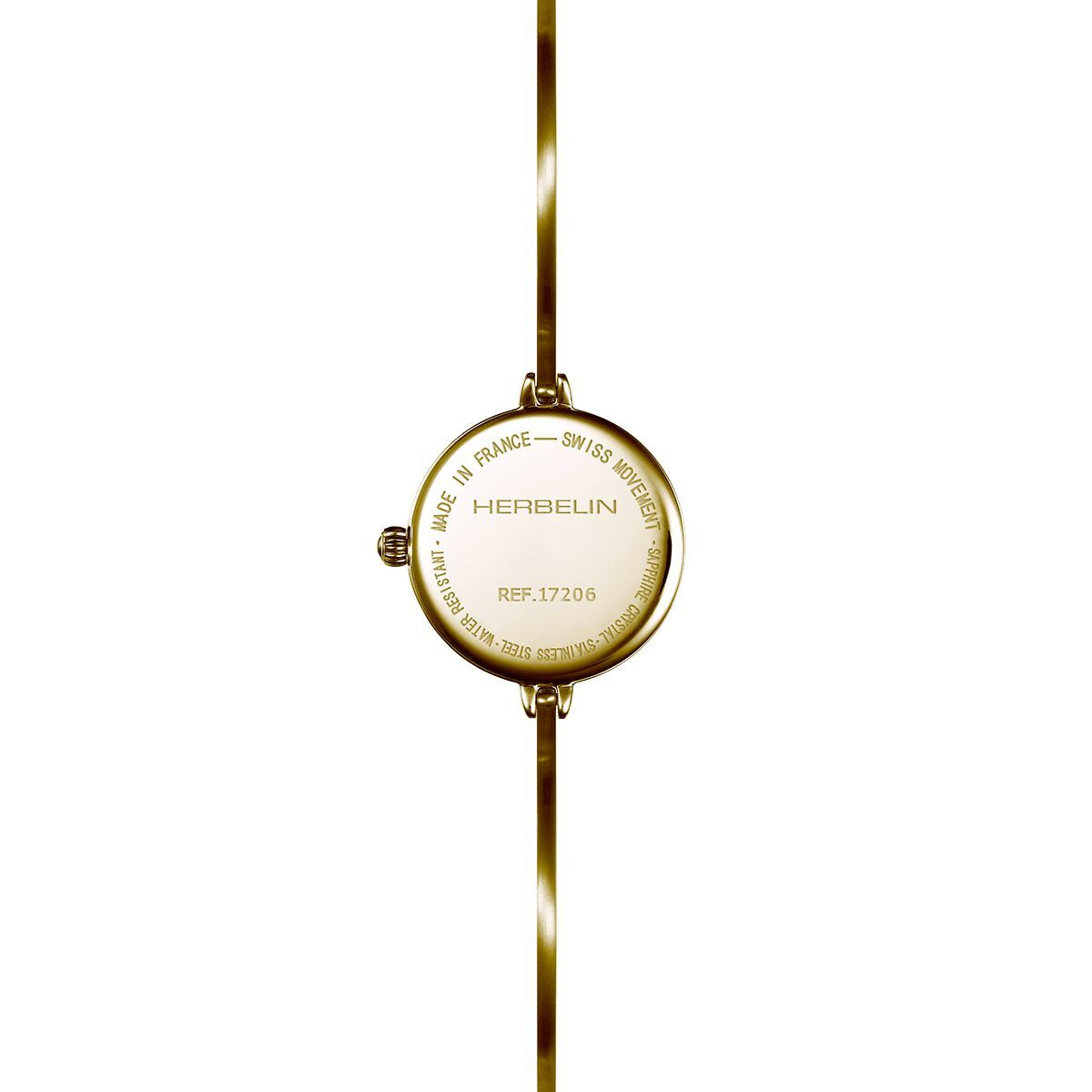 Michel Herbelin Quarzuhr Michel Herbelin Damenarmbanduhr Fil Edelstahl 17206BP11 Quarz, (1-tlg)