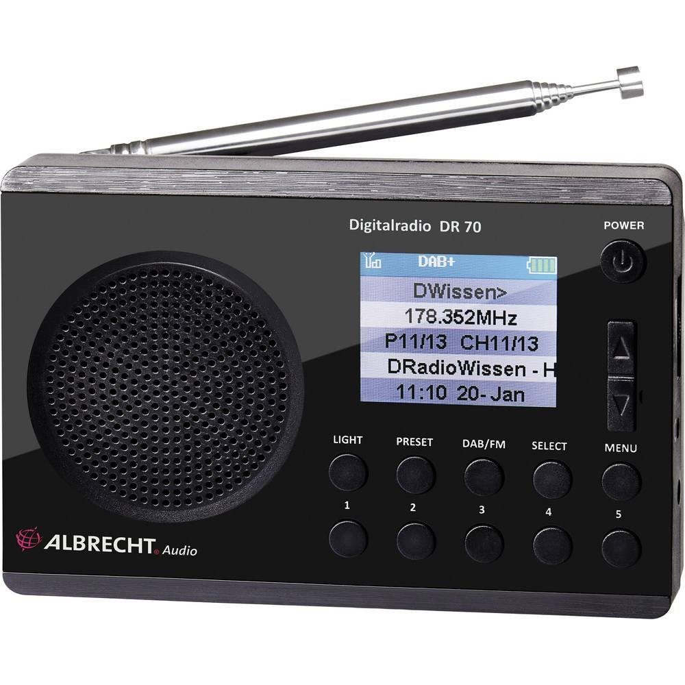 (Taschenlampe) Kofferradio Albrecht Radio