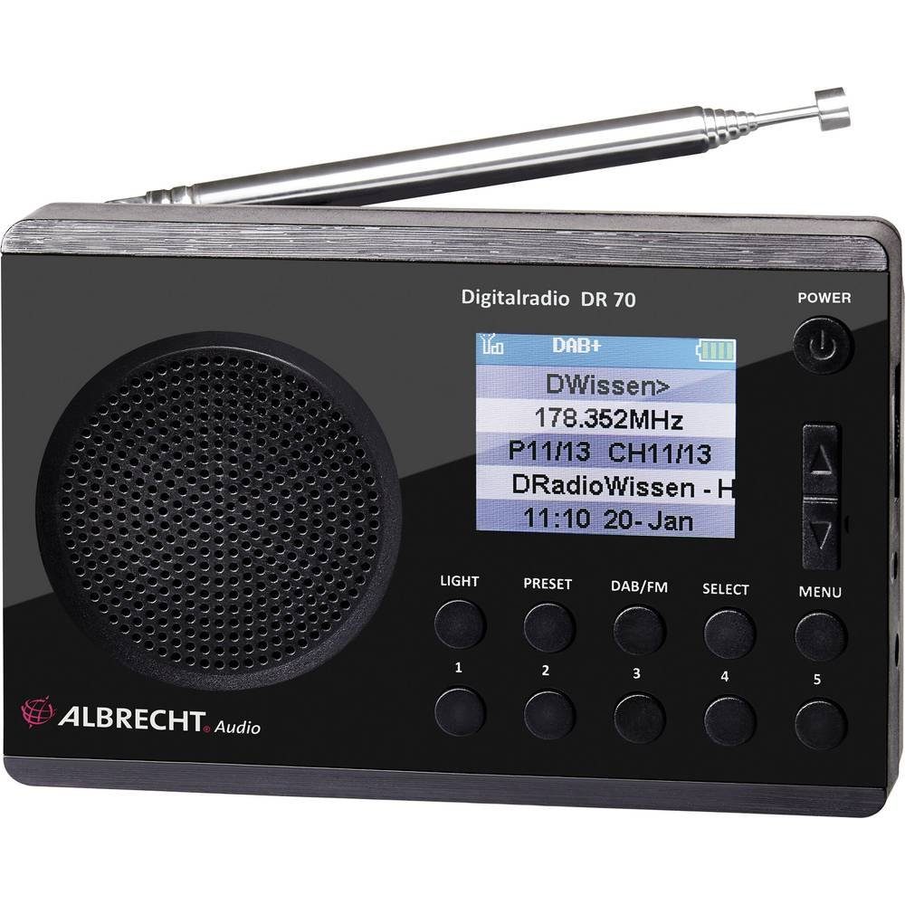 Albrecht Kofferradio Radio (Taschenlampe)