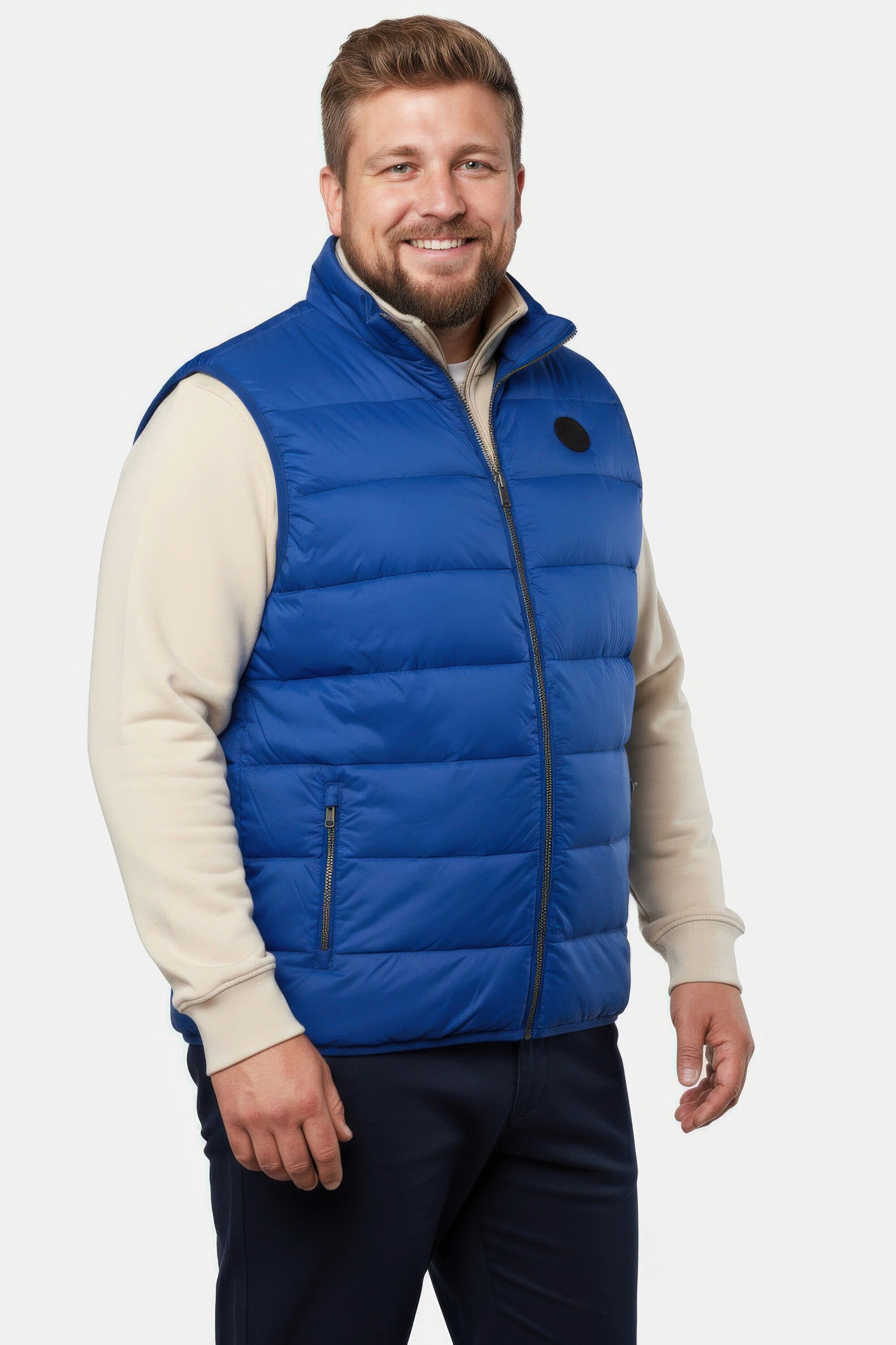 Steppweste Steppweste Stehkragen Taschen