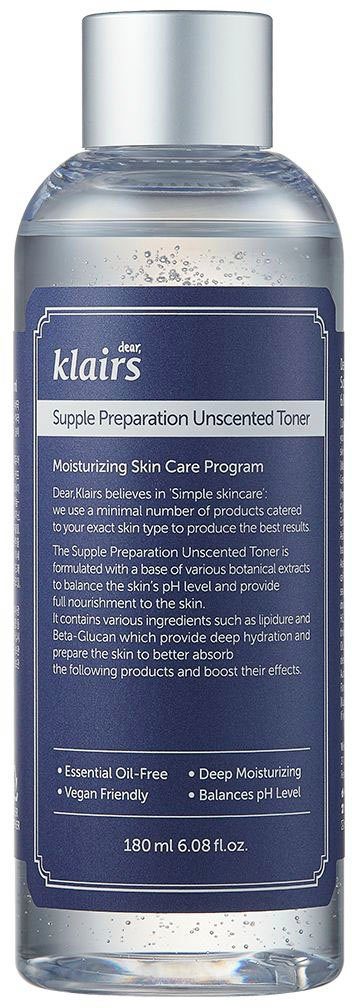 Dear Klairs Toner Supple Preparation Unscented Toner