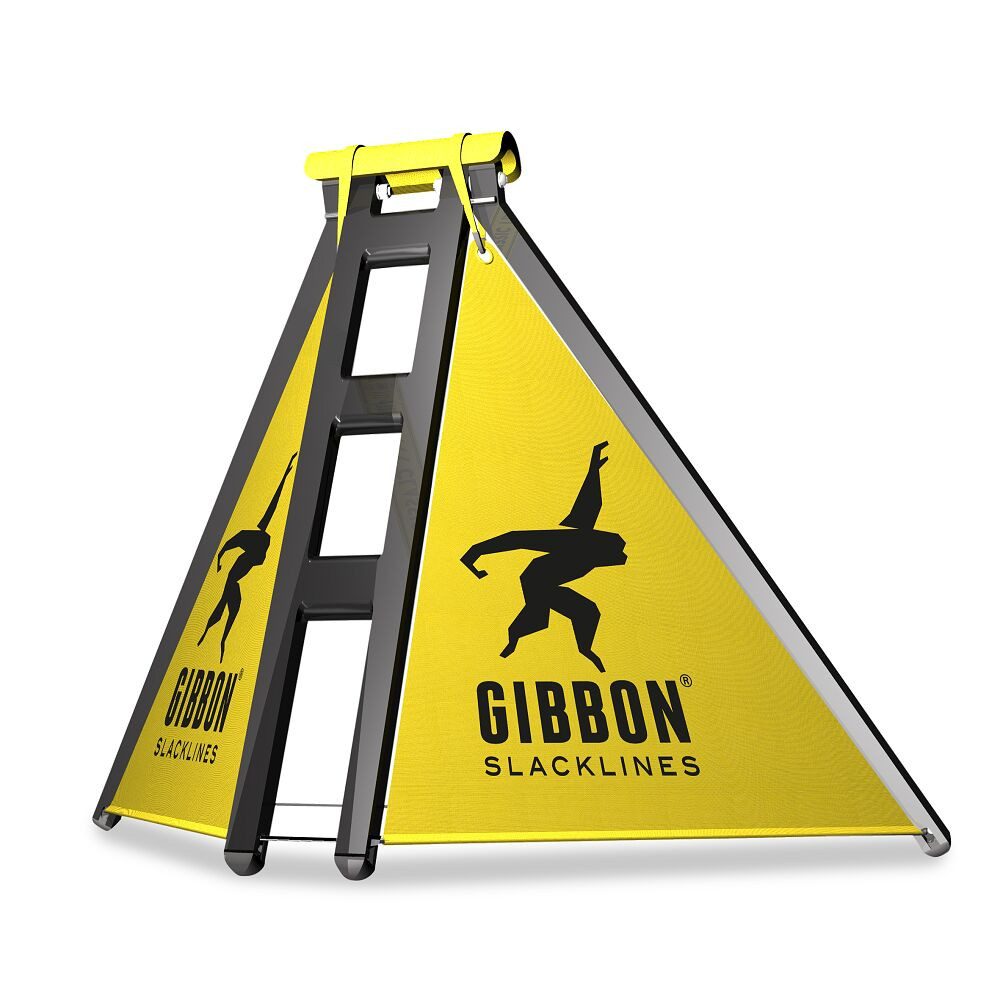 Gibbon Slackline Slackframe, Wetterbeständige Konstruktion zum Befestigen von Slacklines