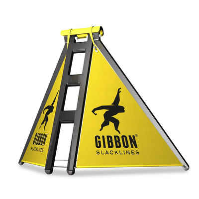 Gibbon Slackline Slackline-Gestell für die Befestigung der Slackline, Wetterbeständige Konstruktion zum Befestigen von Slacklines