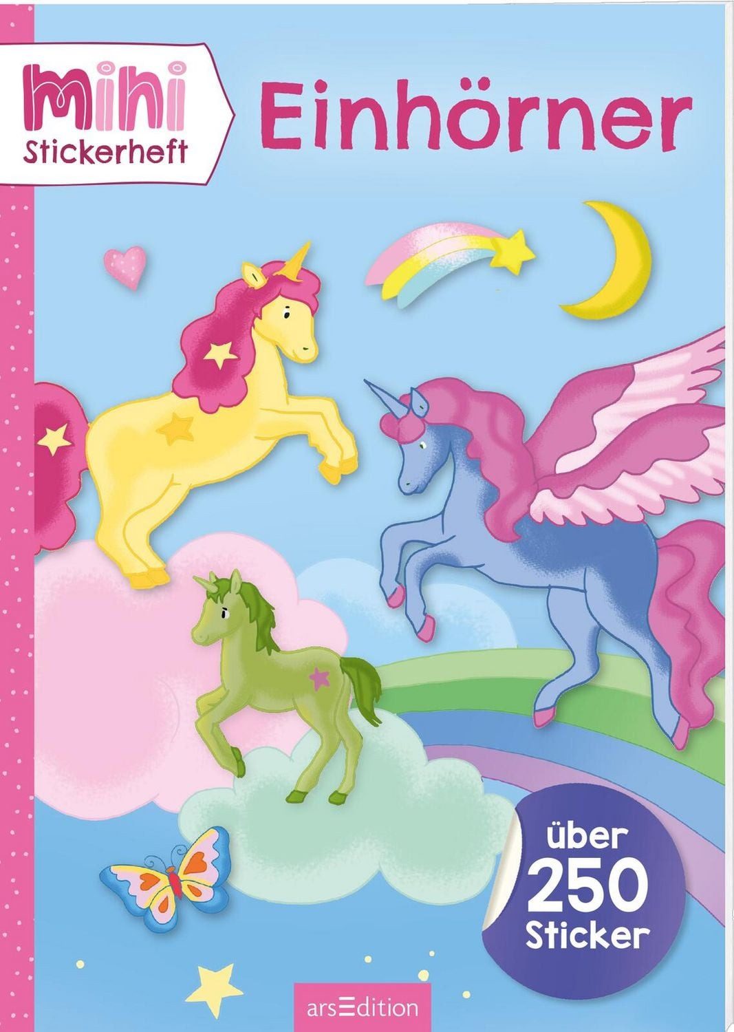 MINI-Stickerheft – Einhörner / diverse