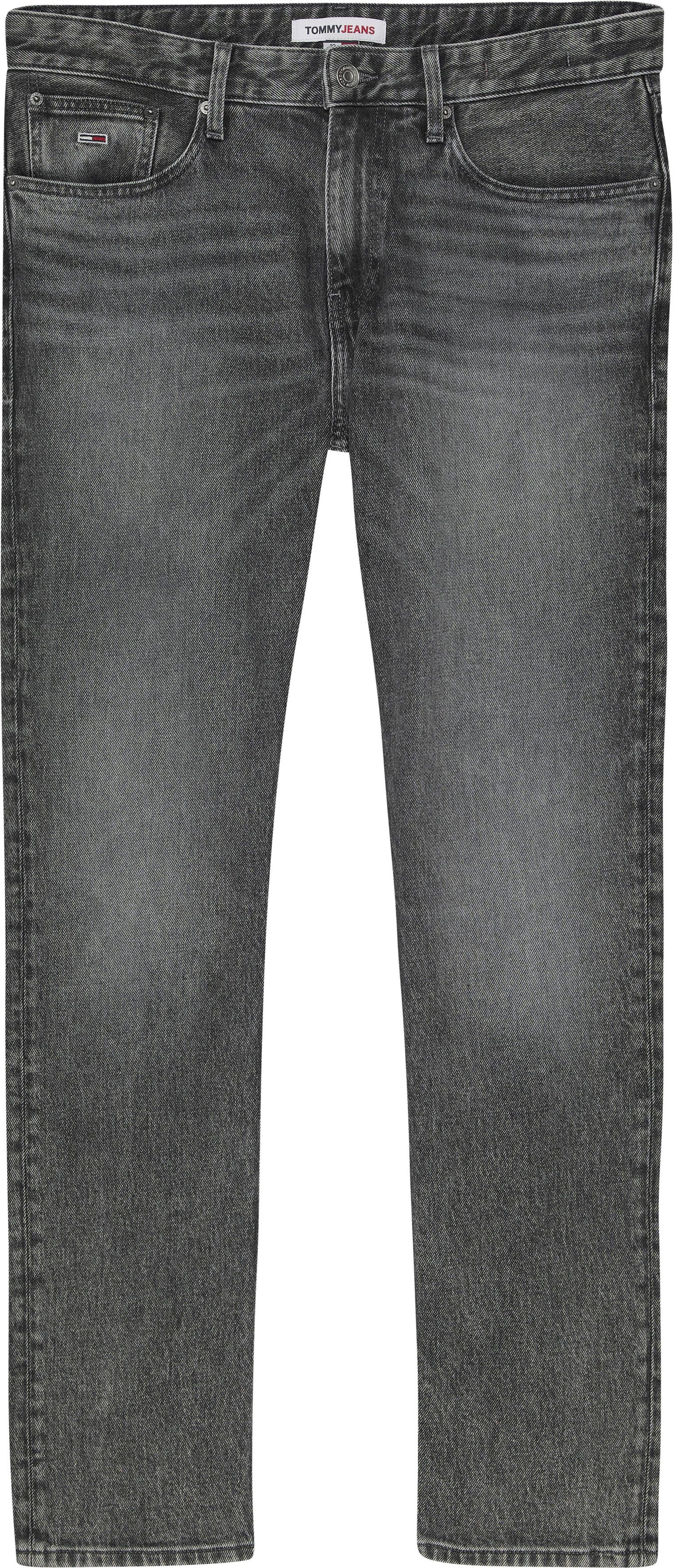 Tommy RGLR Jeans denim Straight-Jeans Tommy mit Stitching Jeans black am RYAN STRGHT Münzfach