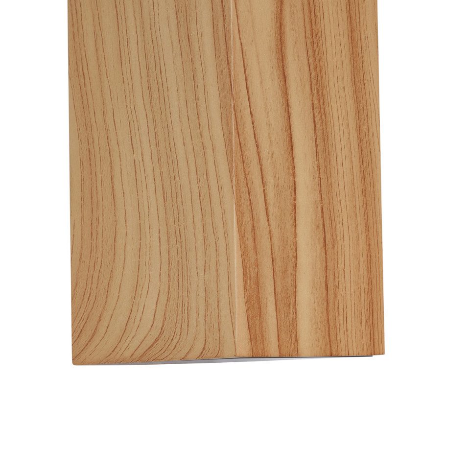 Qazqa Außen-Wandleuchte Baleno, ohne Leuchtmittel, Warmweiß, QAZQA Außen Wand­leuchte, gu10, Naturel, Aluminium, Skandinavisch