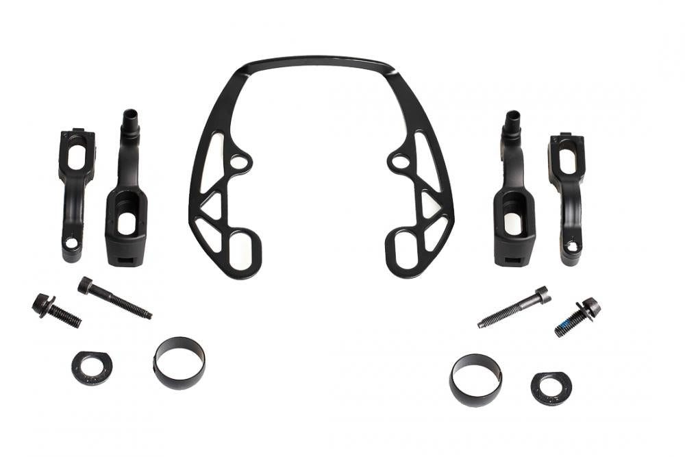 Magura Felgenbremse MAGURA EVO2-Adapter für eine Bremse, inkl. Montageplatte schwarz - fle