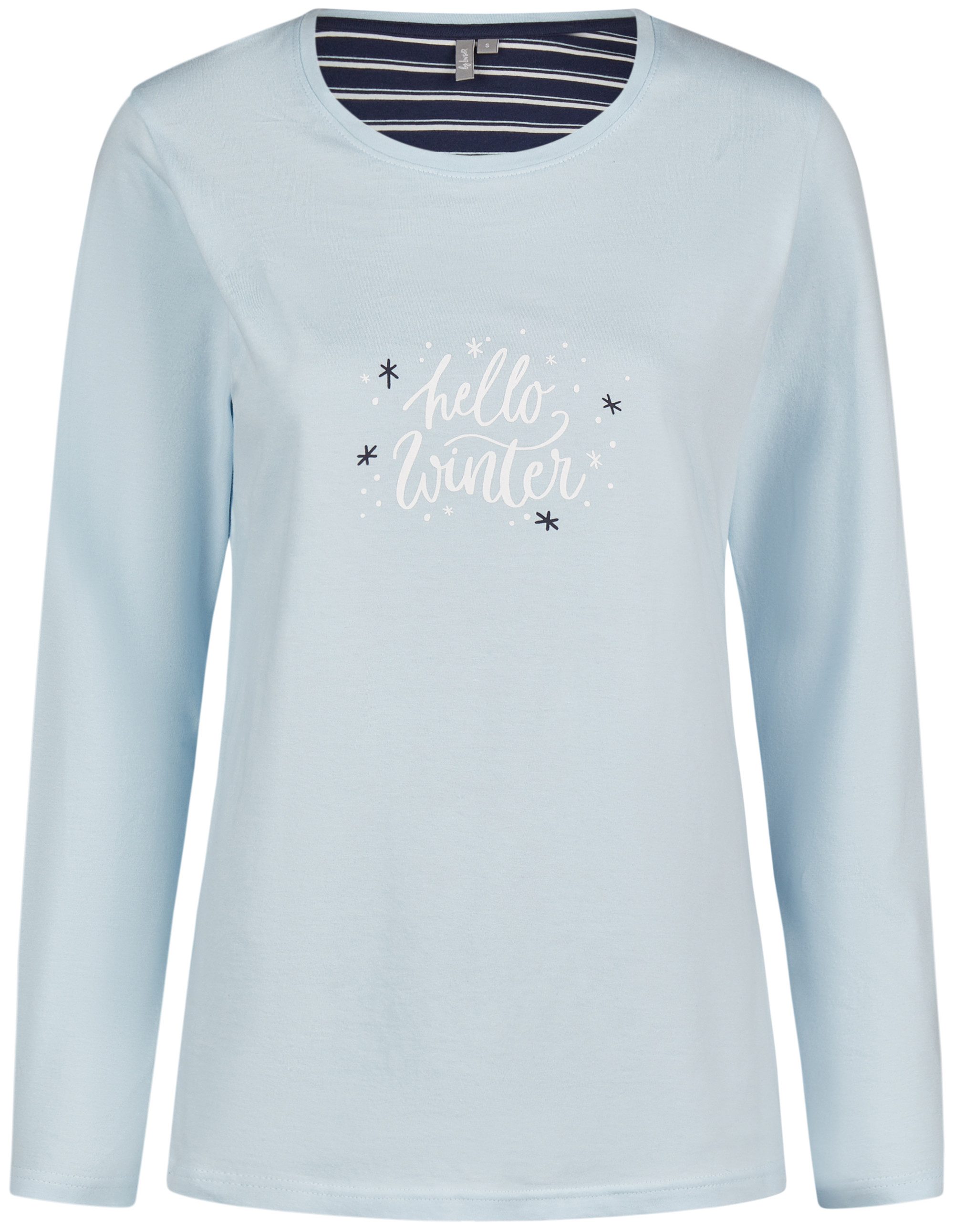 By Louise Schlafanzug Snug Winter (Set, 2 tlg., 2-teilig) Damen Pyjama lang günstig online kaufen