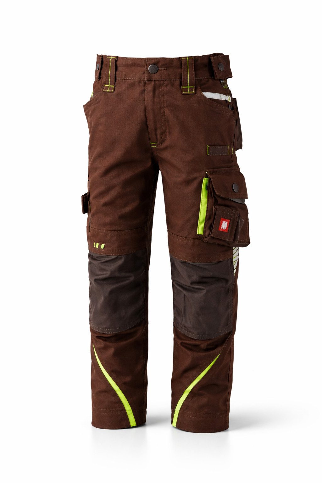 Engelbert Strauss Arbeitsbundhose Bundhose e.s. motion 2020 Kinder Farbe Kastanie/Seegrün