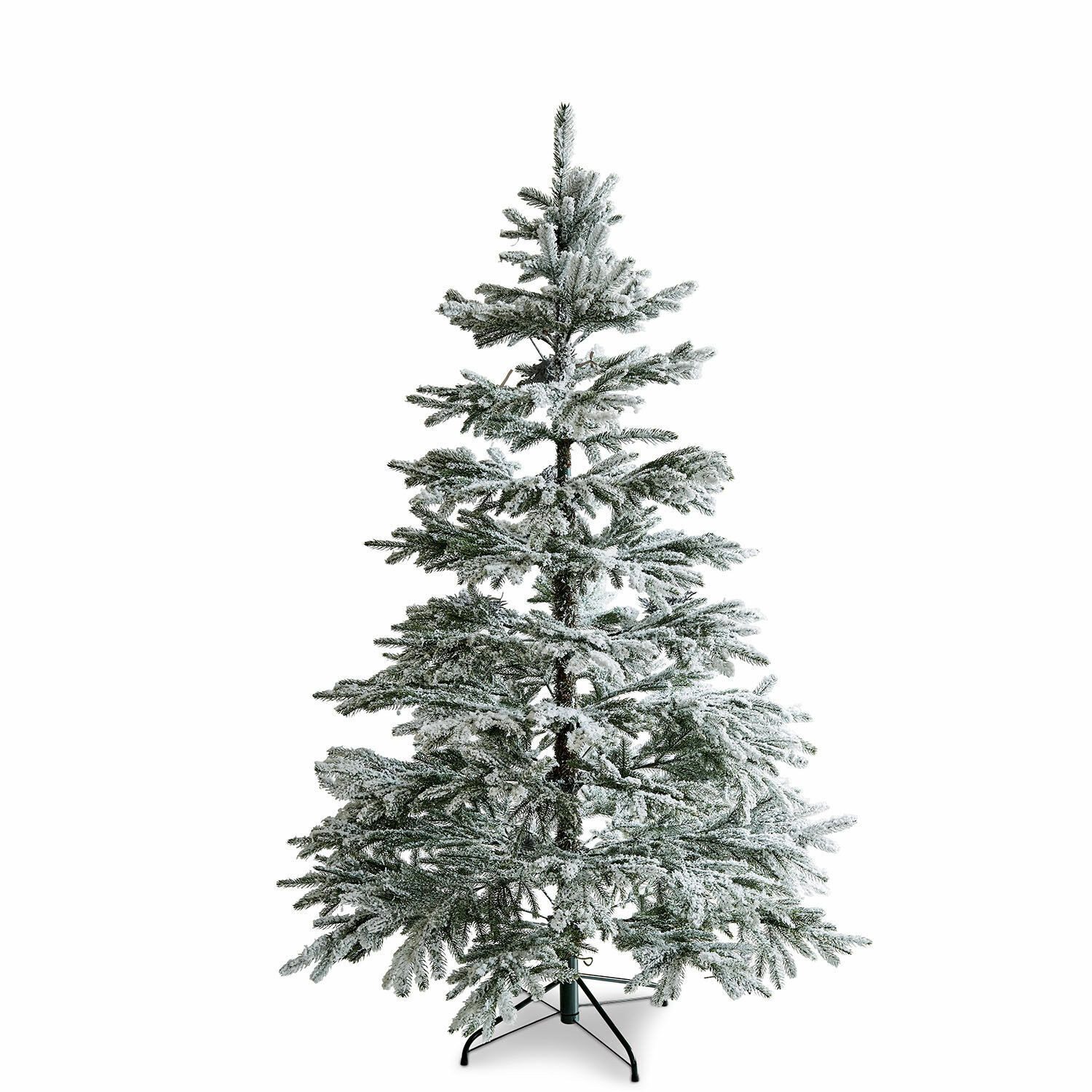 Mirabeau Künstlicher Weihnachtsbaum Weihnachtsbaum Lokossa grün/weiß, Weihnachten, Winter, Festtage, stilvolles Interieur