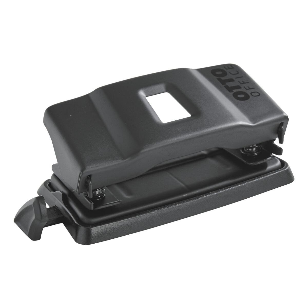 Otto Office Lochstanzer, 2-fach Lochung bis 10 Blatt, mit Anschlagschiene bis A4