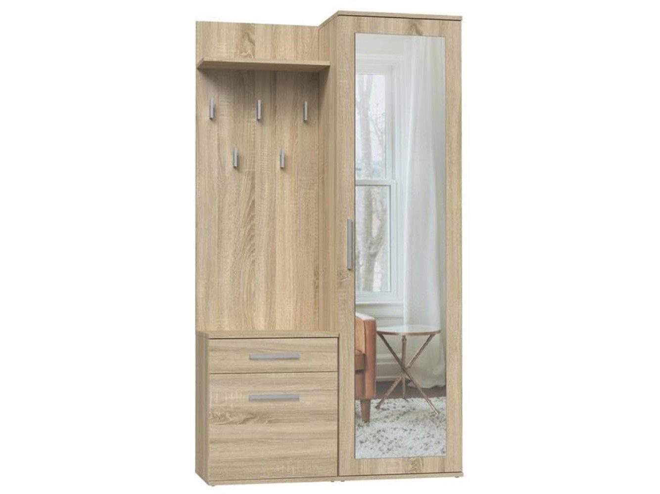 Kompaktgarderobe 100 Cm Breit
