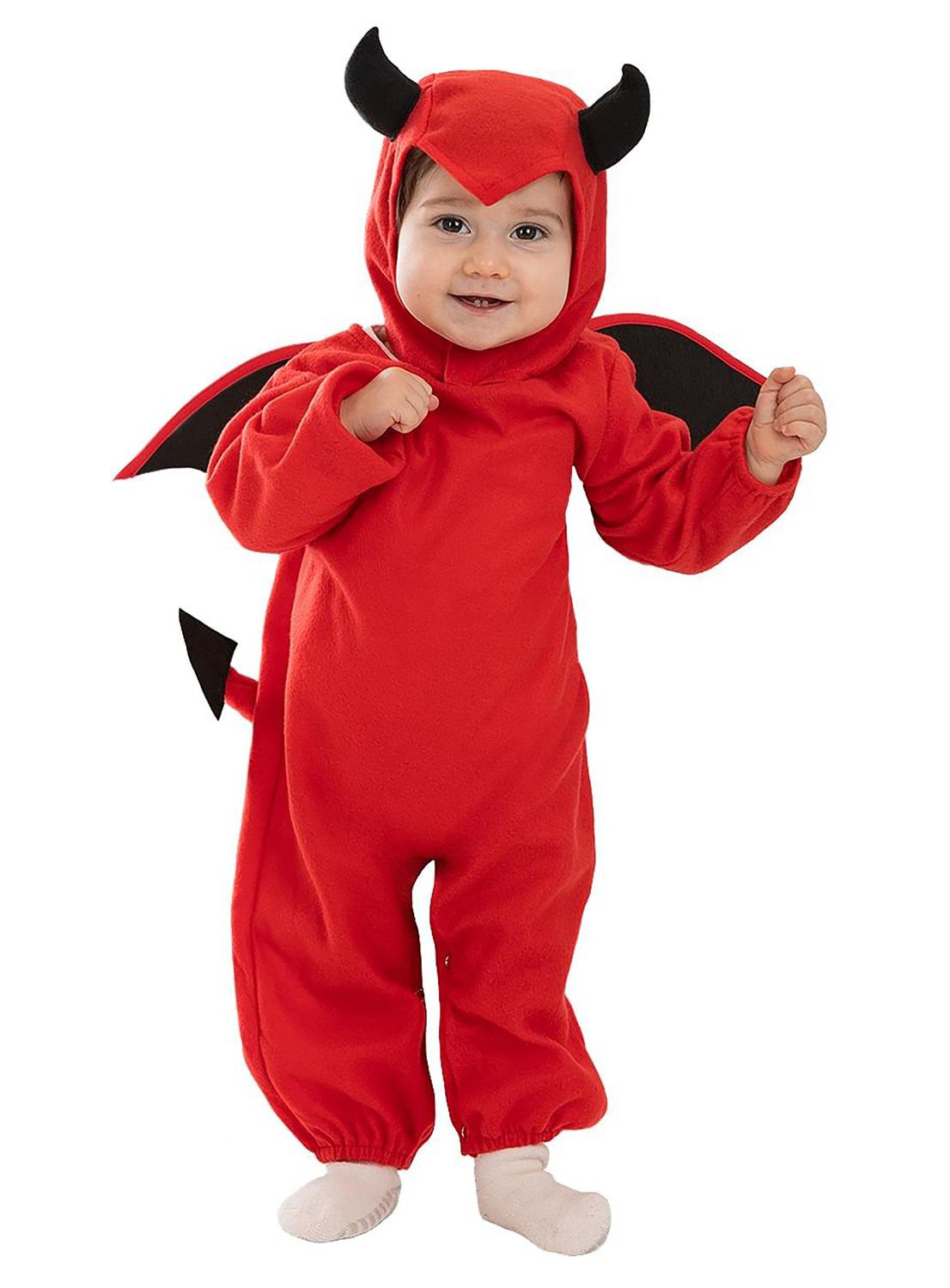 Funidelia Teufel-Kostüm Teufel Kostüm für Babys, Süßes Teufelskostüm für kleine Satansbraten