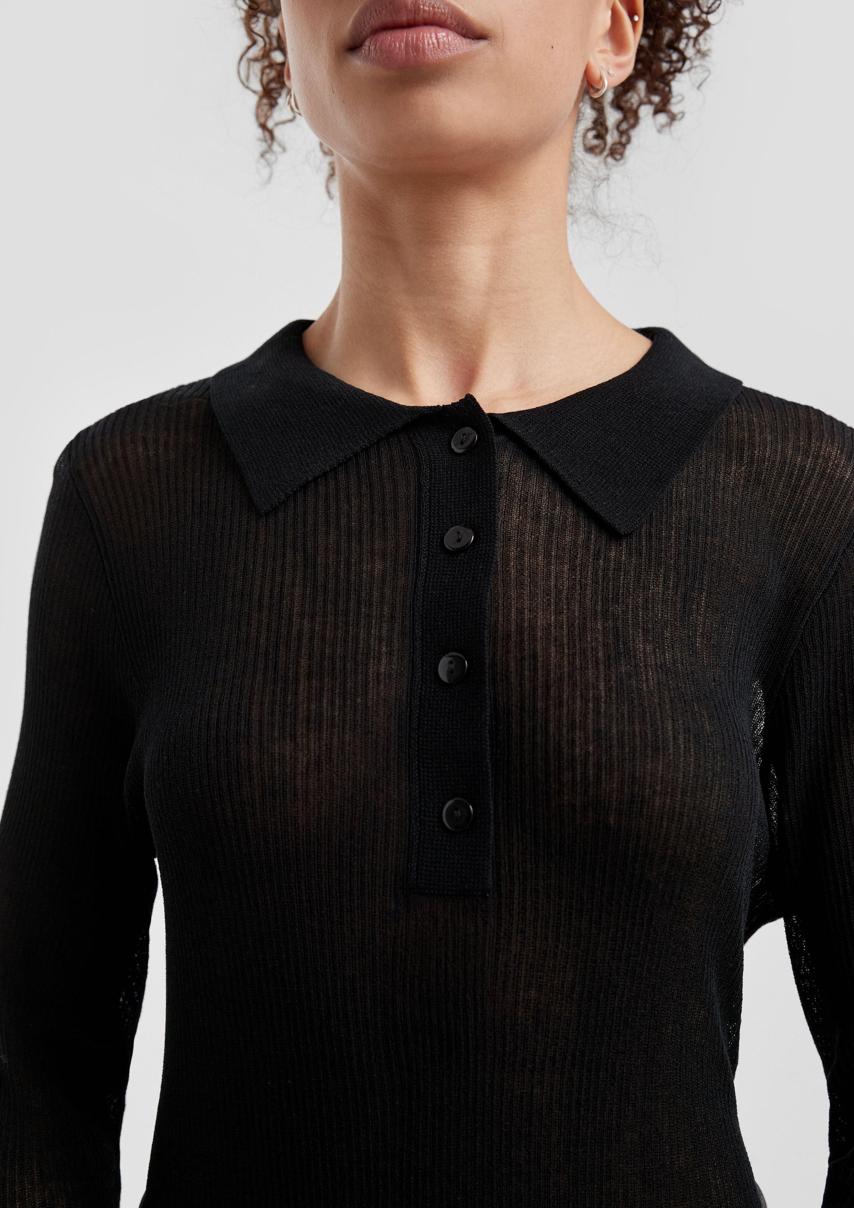 QS Strickpullover Leicht transparenter Pullover mit günstig online kaufen