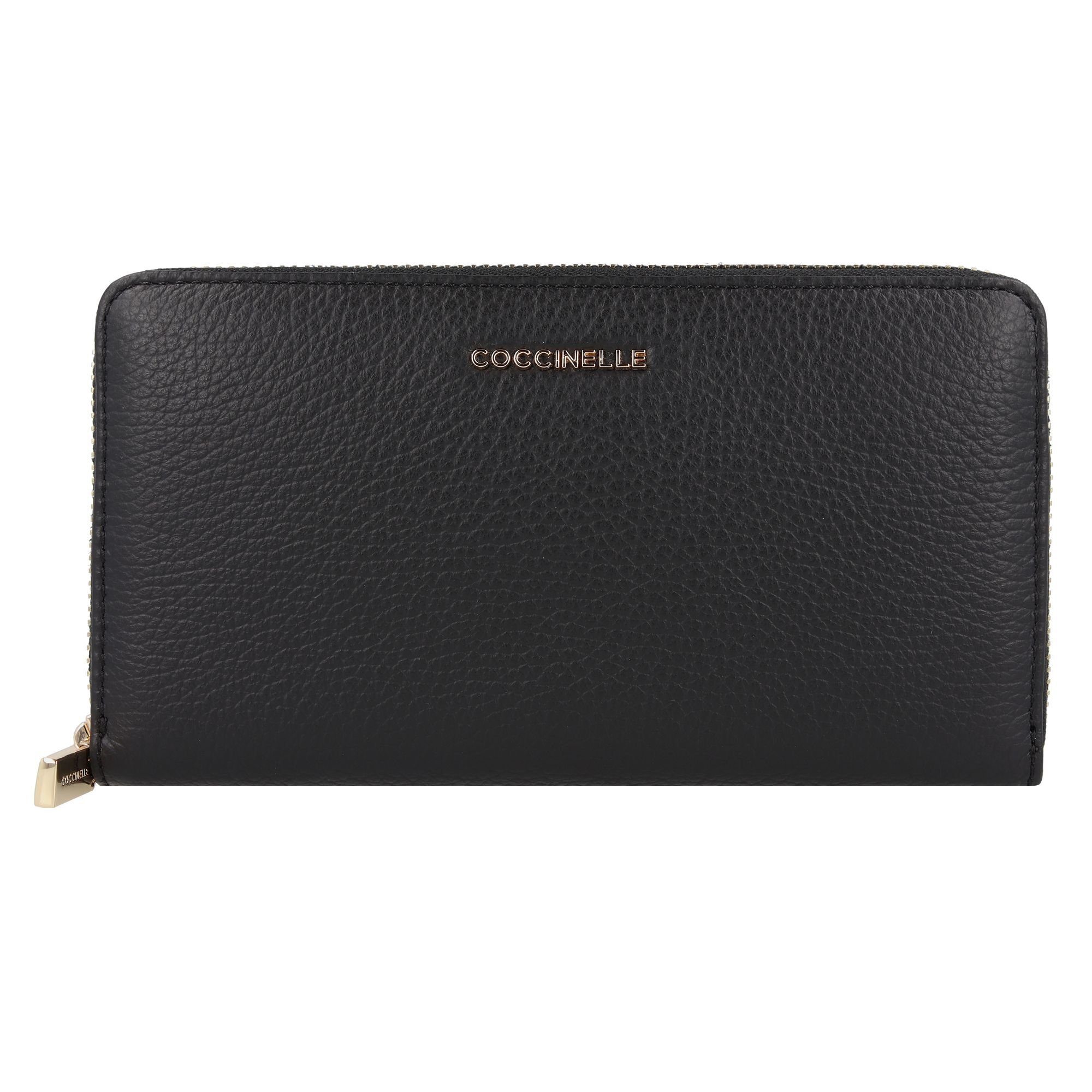 COCCINELLE Geldbörse Metallic Soft, Leder günstig online kaufen
