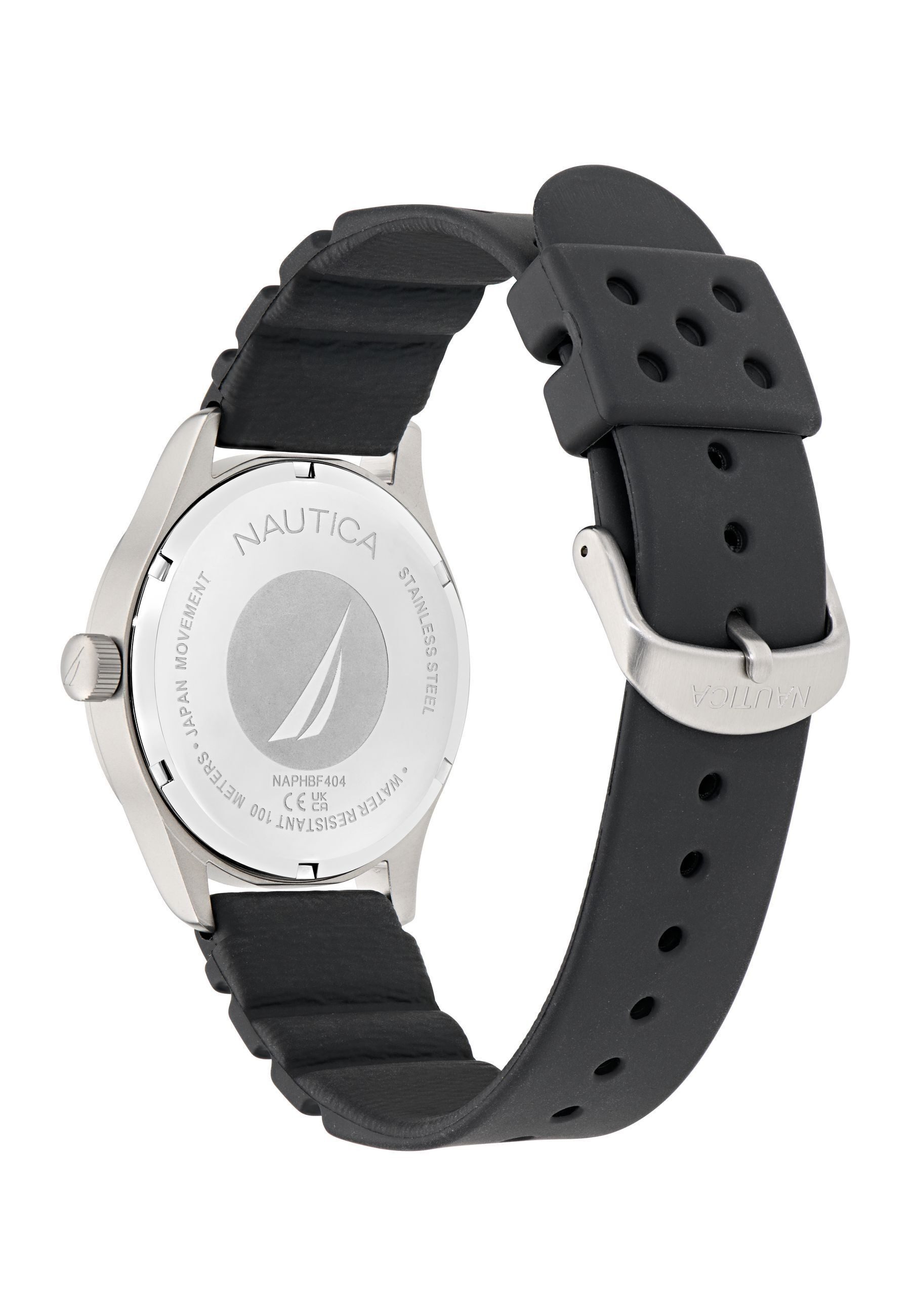 NAUTICA Quarzuhr HANNAY BAY, (1-tlg., Not a set – not applicable to this product), Quarz-Analoguhr