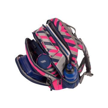 SCHOOL-MOOD® Schulranzen School Mood Schulrucksackset Loop Air+ Yuna (Neon Pink)