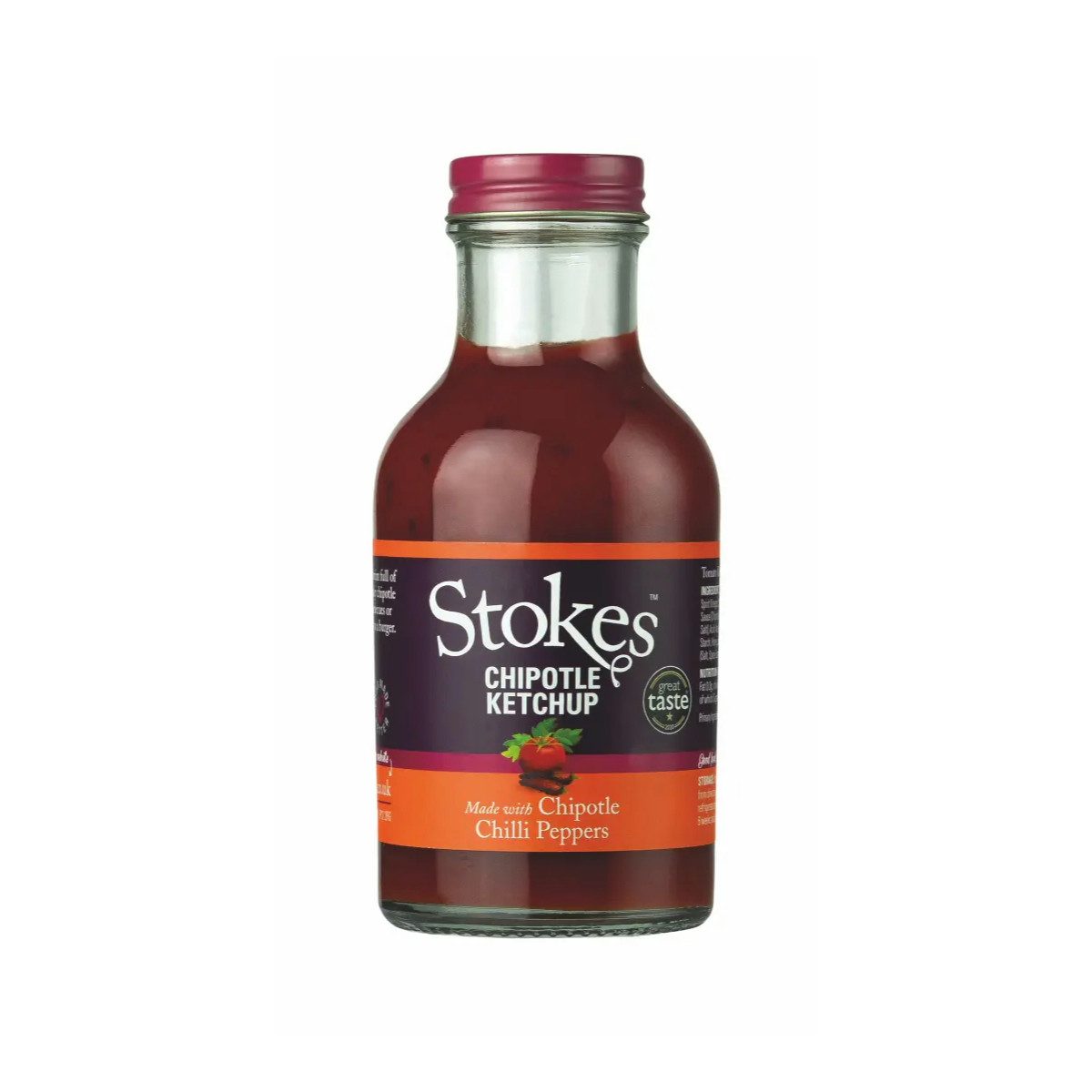 Stokes Saucen, Stokes Chipotle Ketchup aus echten italienischen Tomaten 273ml