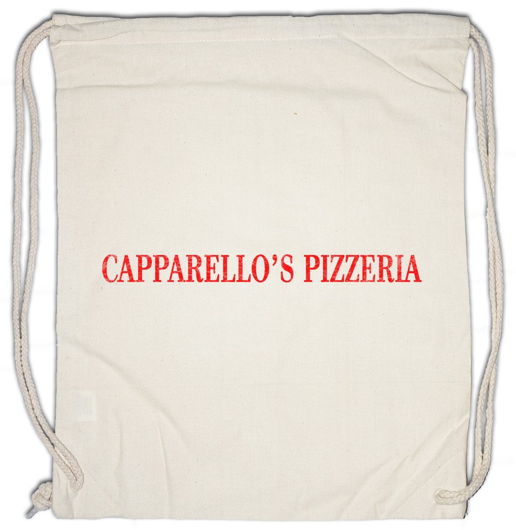 Turnbeutel Capparellos's Pizzeria Turnbeutel Billions Symbol Axelrod Sign Logo