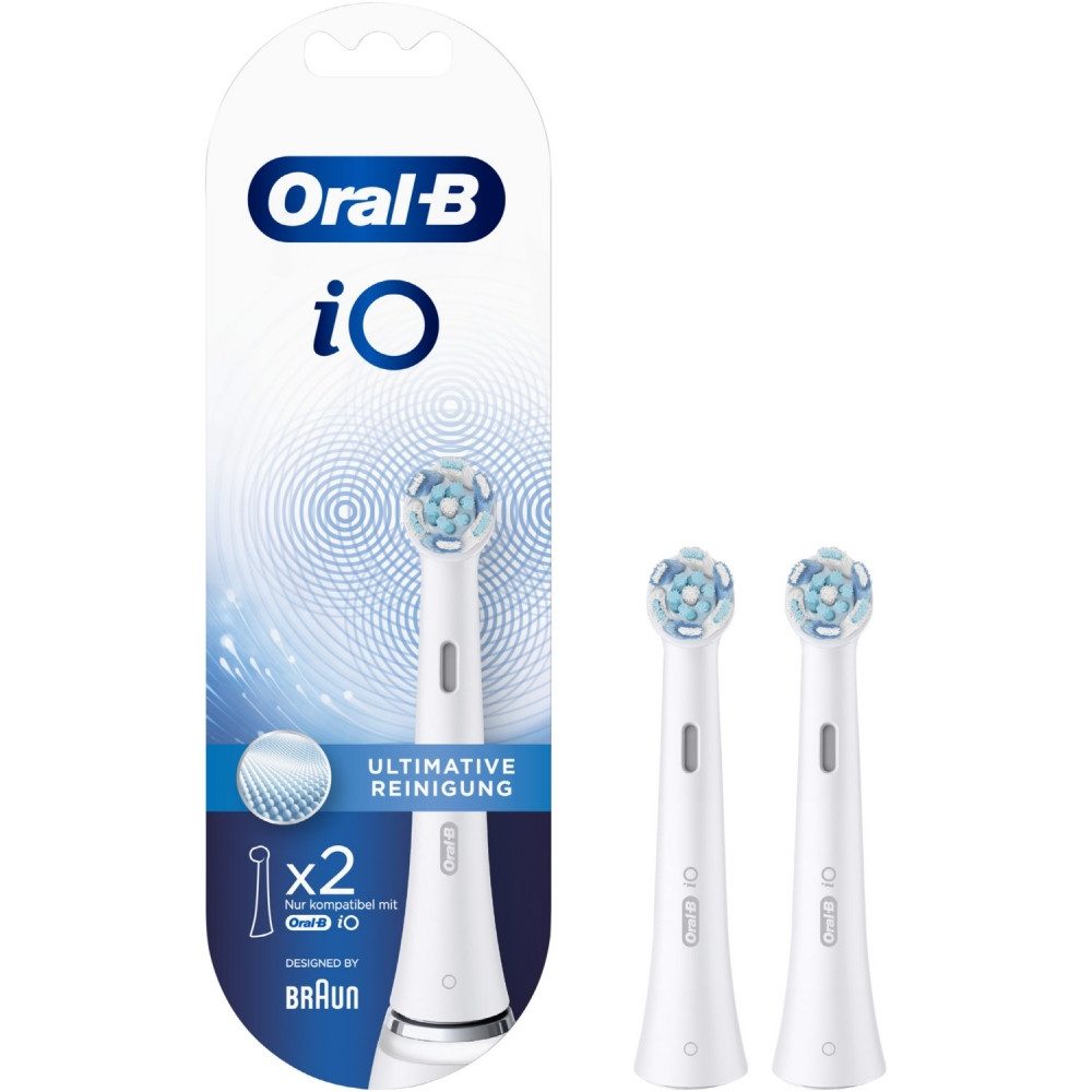 Oral-B Aufsteckbürsten Oral-B iO Aufsteckbürsten 2er Set für gründliche Reinigung.