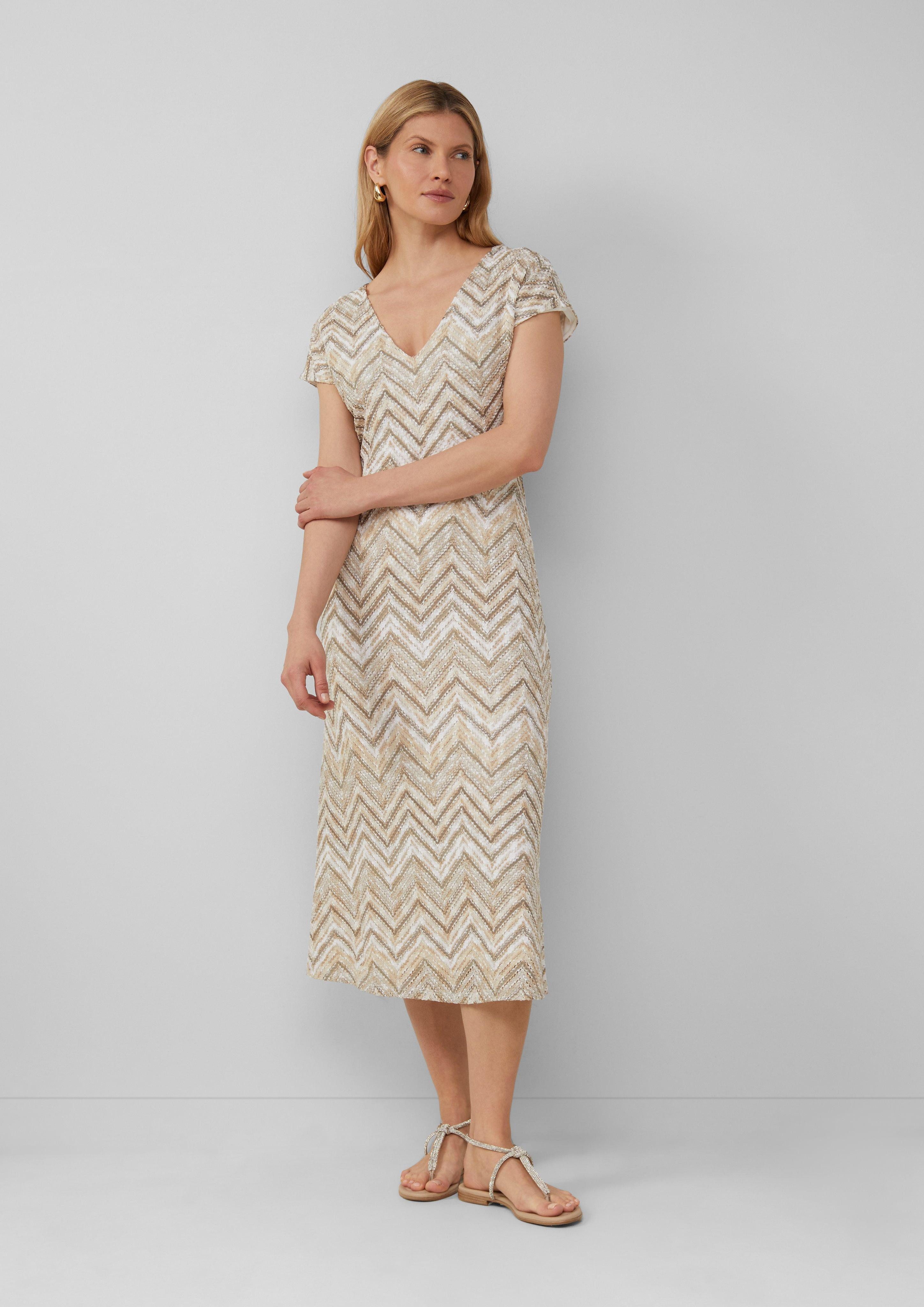 s.Oliver BLACK LABEL Minikleid Antailliertes Midikleid günstig online kaufen