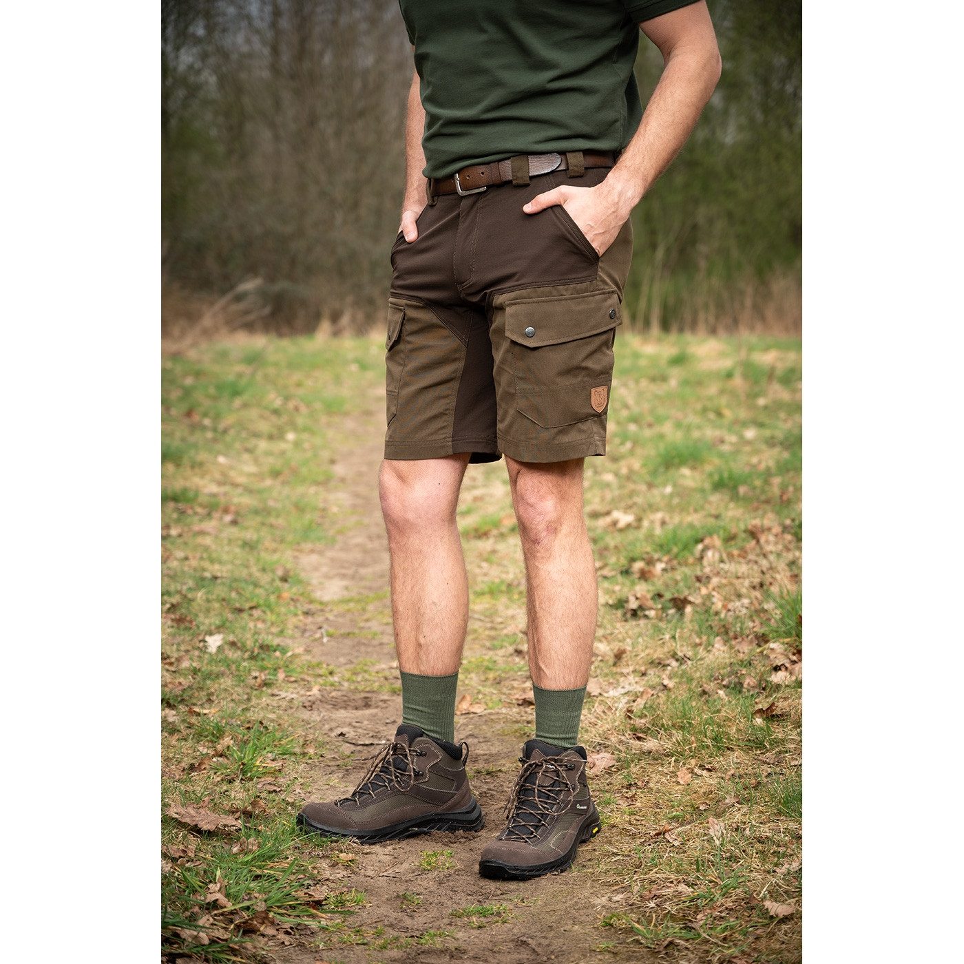 Rensing Outdoorhose Alder (stretch) Trekking Shorts Herren