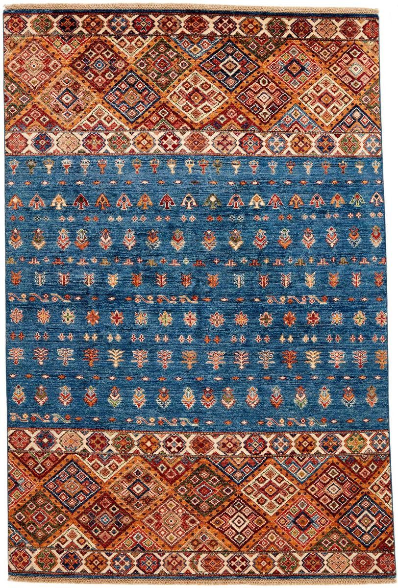 Orientteppich Arijana Shaal 171x256 Handgeknüpfter Orientteppich, Nain Trading, rechteckig, Höhe: 5 mm