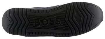 BOSS Kai Runn Sneaker, Freizeitschuh, Halbschuh, Schnürschuh, mit dezentem Marken-Label