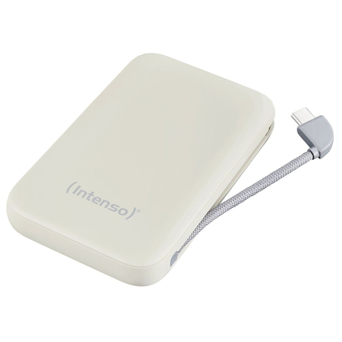 Intenso Powerb. S10000 10000mAh integr.USB-C Kabel,beige Powerstation