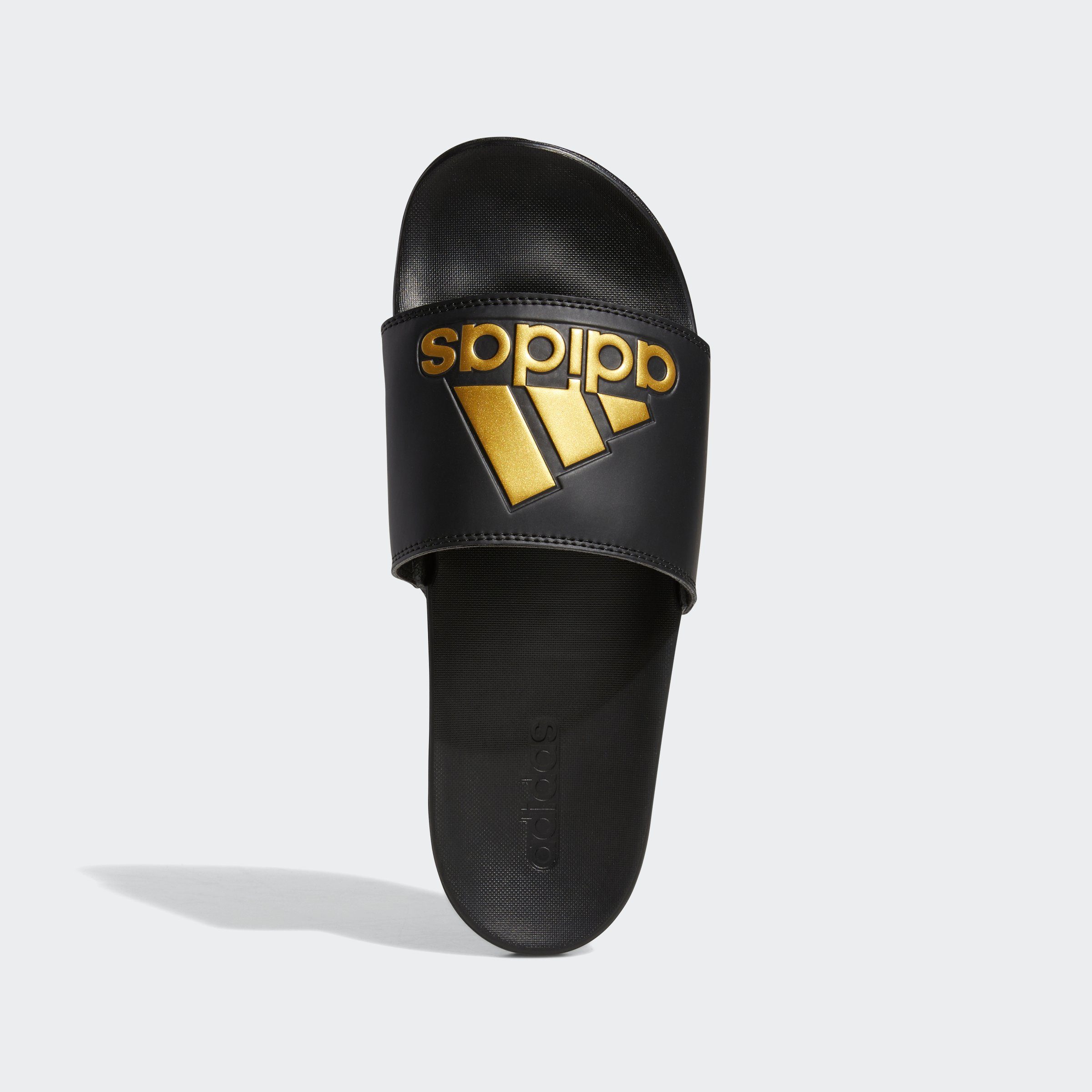 adidas Sportswear COMFORT ADILETTE Badesandale Core / / Core Gold Metallic Black Black