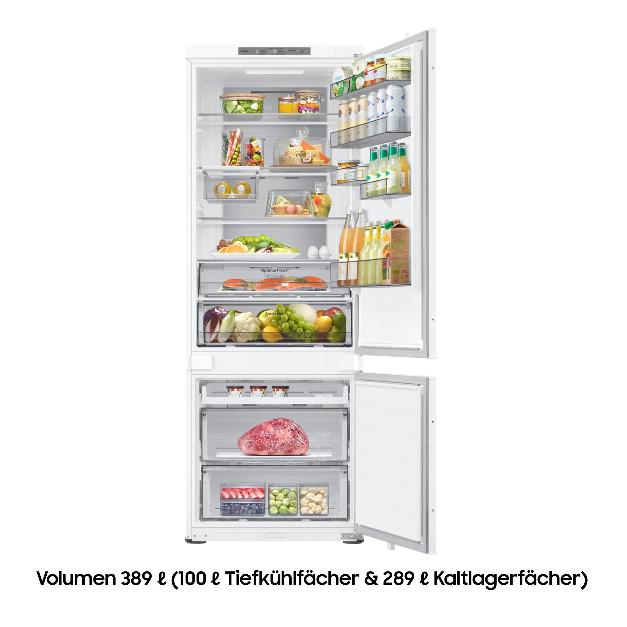 Samsung Einbaukühlgefrierkombination BRB6500D BRB38G705DWW, 193,5 cm hoch, 69 cm breit