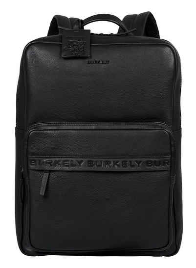 Burkely Rucksack Minimal, aus echtem Leder