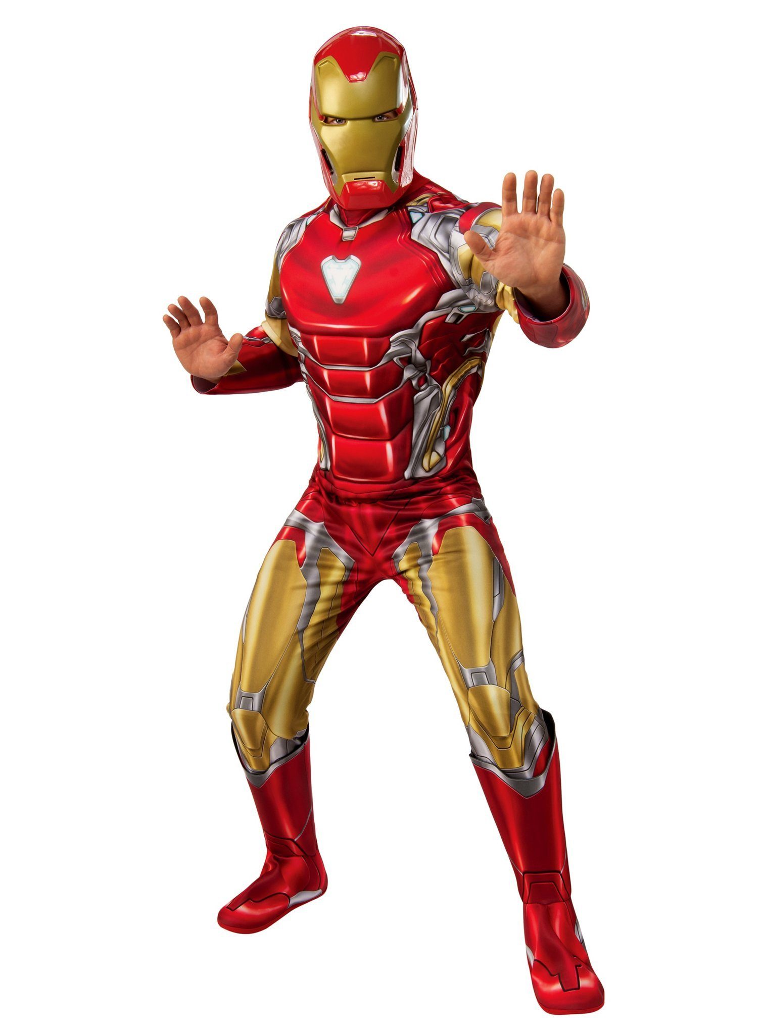 Rubie´s Kostüm Avengers Endgame - Iron Man Kostüm, Superheldenkostüm im Look des finalen Avengers-Films