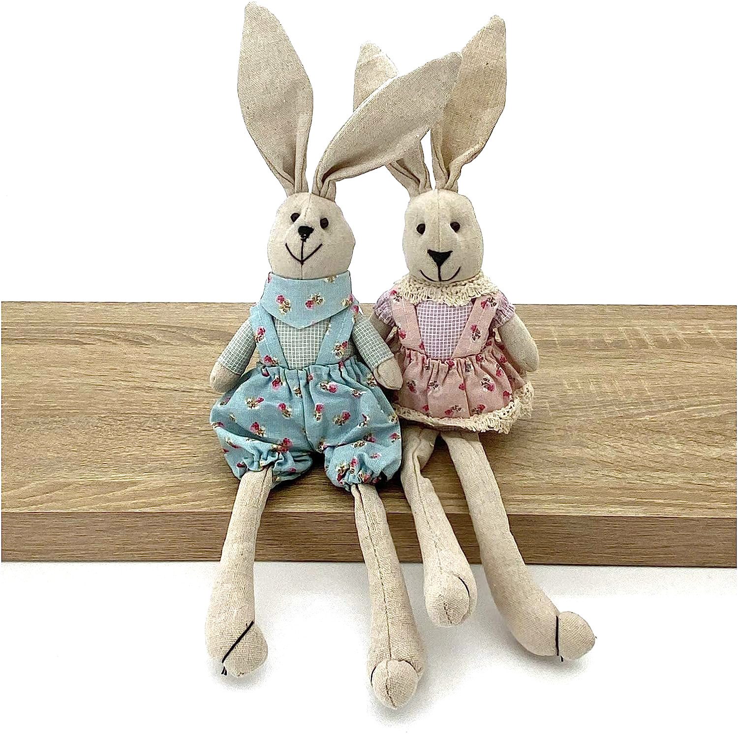 heimtexland Kantenhocker Fensterdeko Osterdeko Landhaus Dekofigur Hase (Typ günstig online kaufen