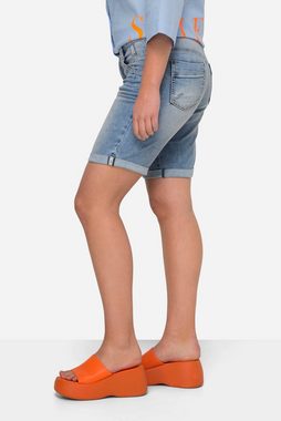 Laurasøn Regular-fit-Jeans Jeans-Shorts gerades Bein 4-Pocket